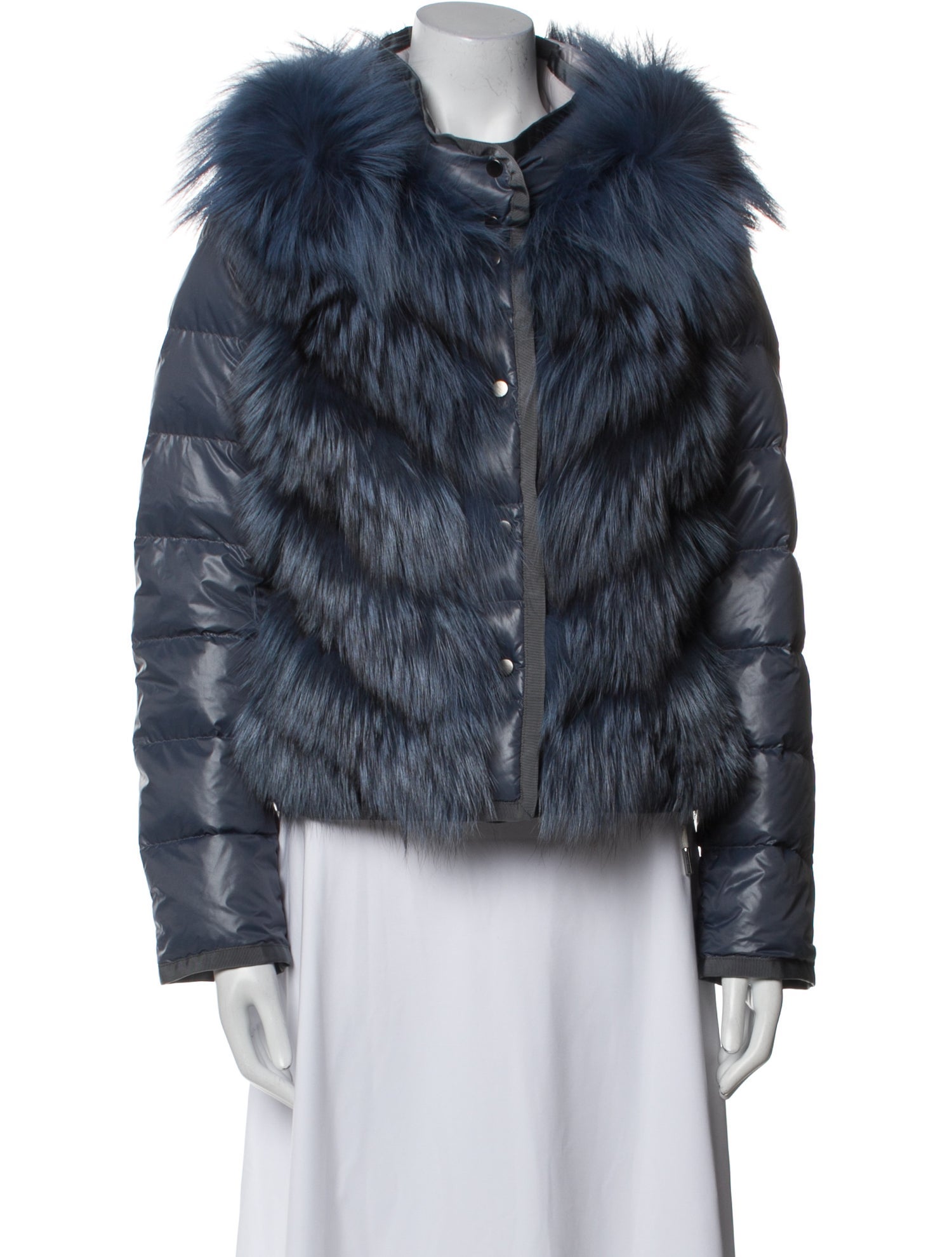 Gorski Nylon Fur Jacket