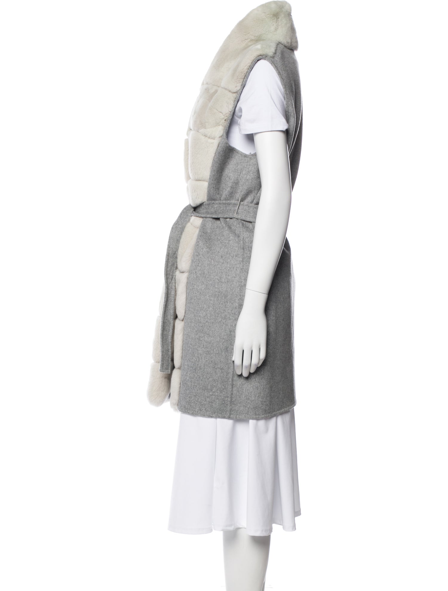 Gorski Wool Printed Fur Jacket w/ Tags