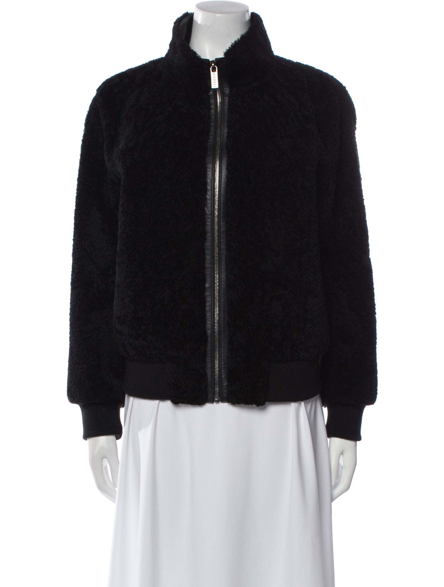 Gorski Leather Fur Jacket