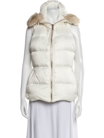 Pre-owned Gorski Nylon Down Jacket In Neutral