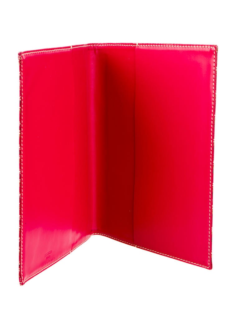 Goyard 赤いパターン A4ノート Goyard Saint-Sulpice Card Wallet - Shop Now - Goyard World