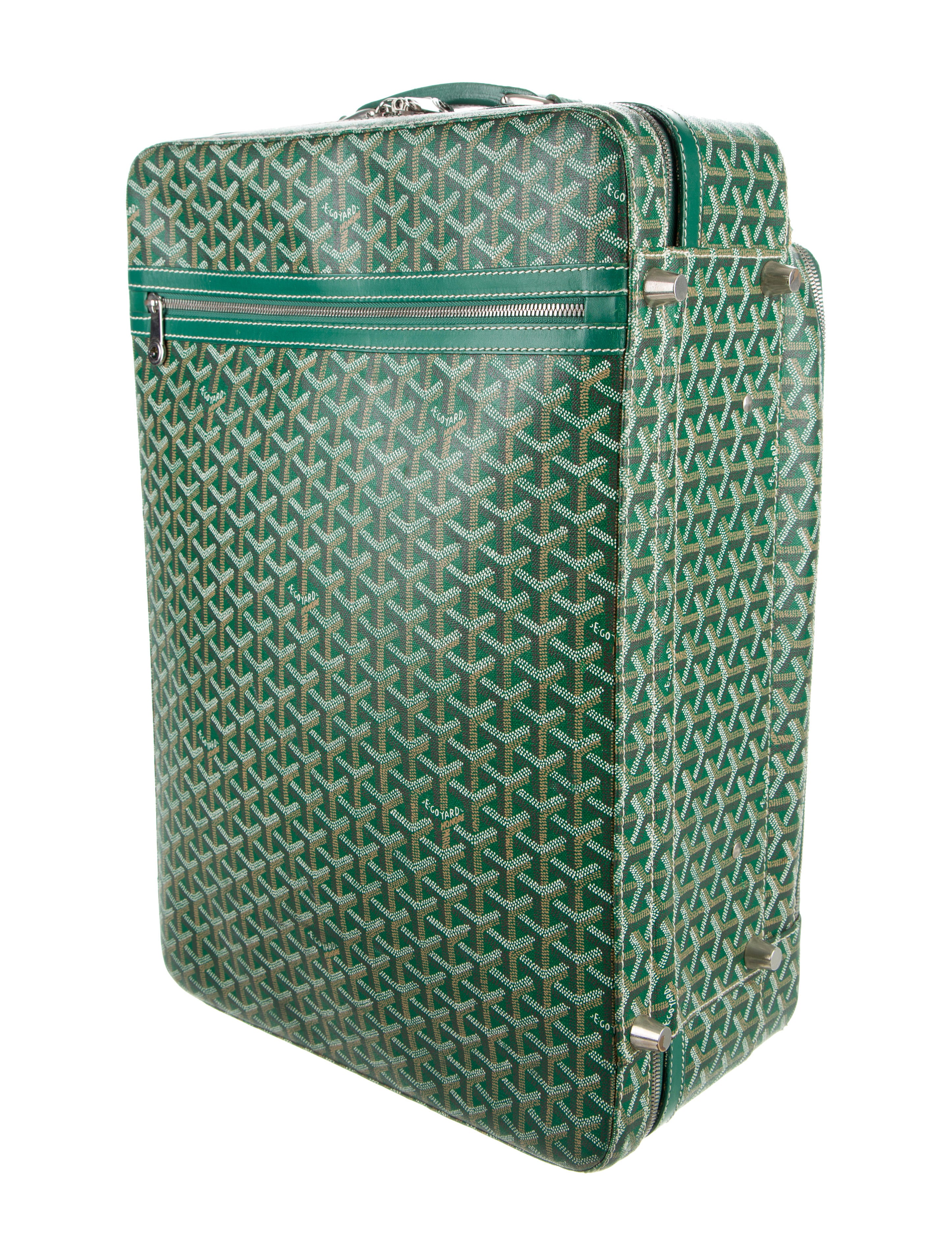 Goyard Trolley PM Green Suitcases, Luggage GOY21684 The RealReal