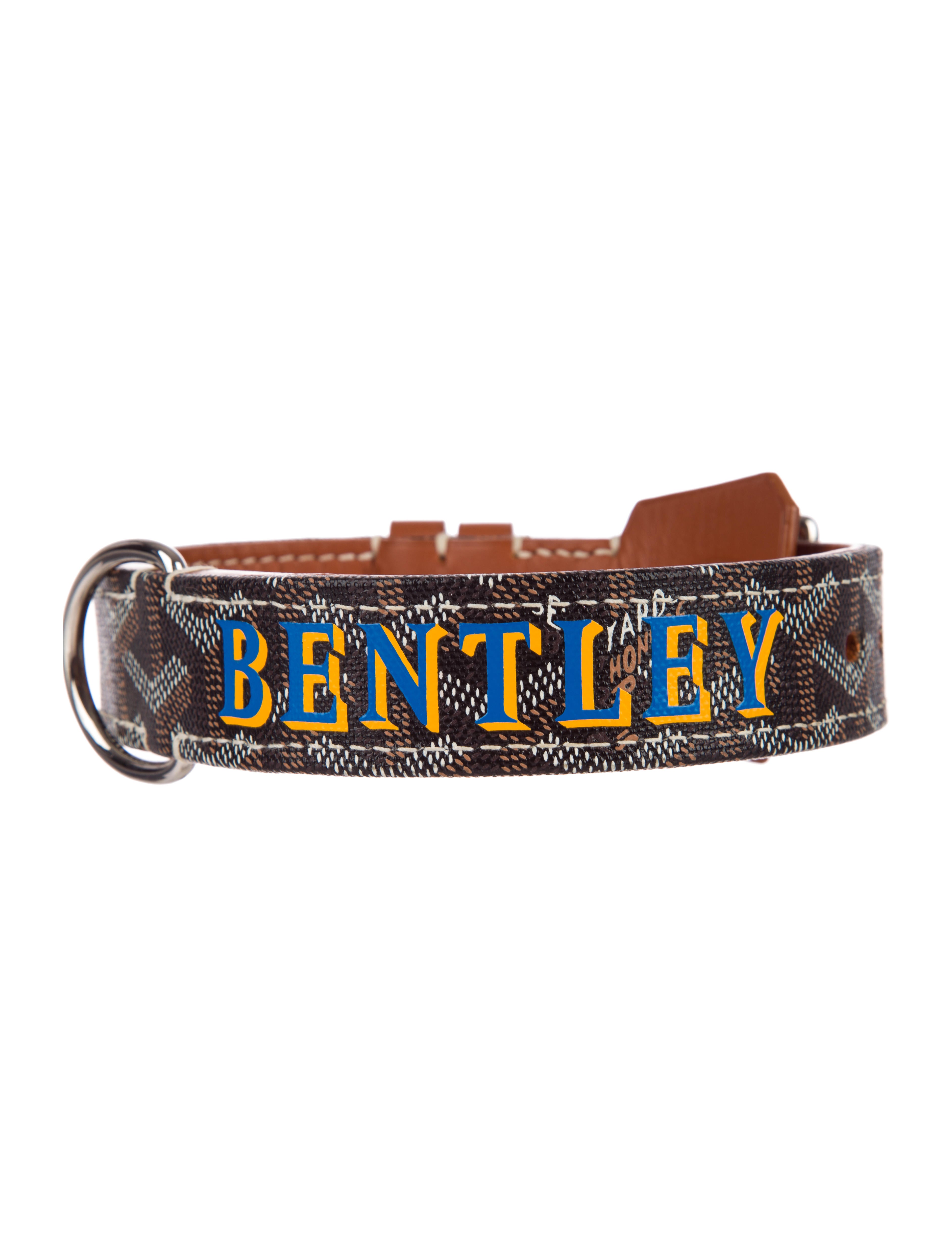 Goyard Goyardine Dog Collar Brown Pet Accessories, Decor & Accessories GOY22742 The RealReal