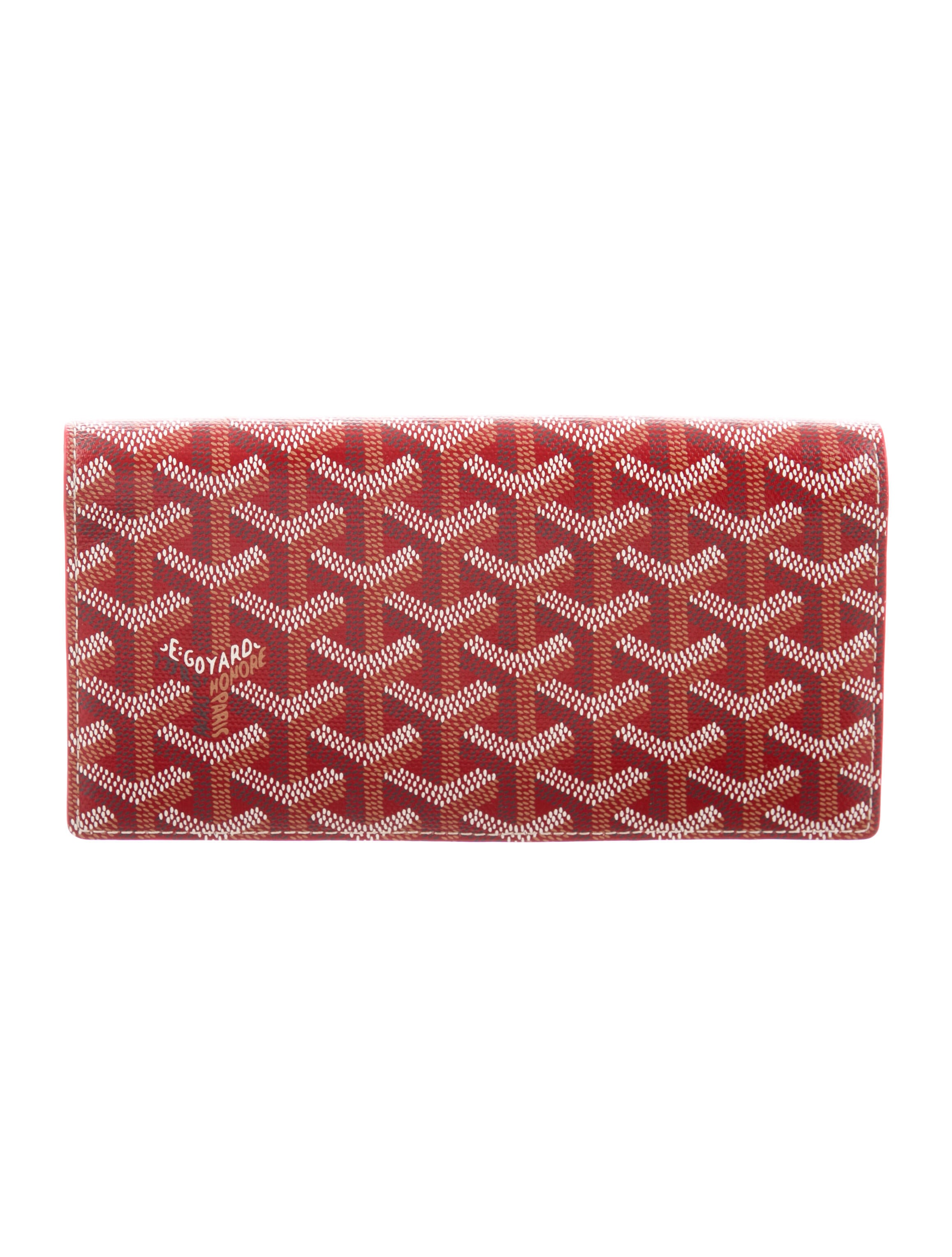 Collins Mini Business Card Holder Red