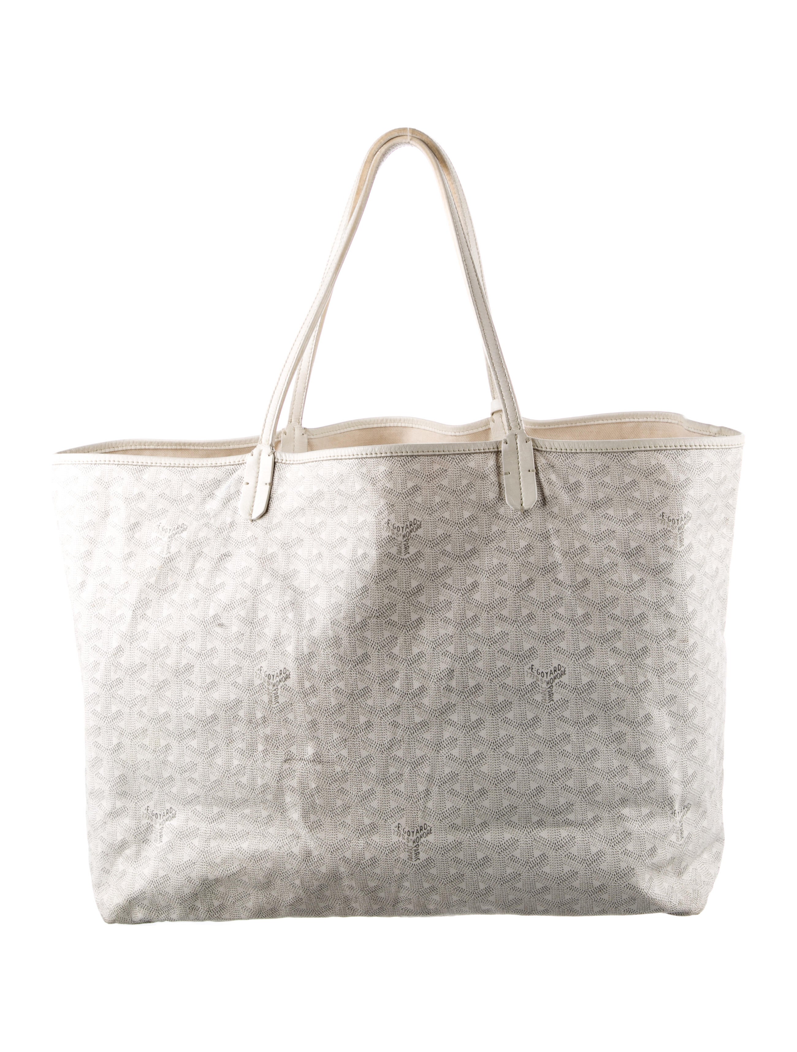 Goyard Goyardine Saint Louis Tote GM w/Pouch
