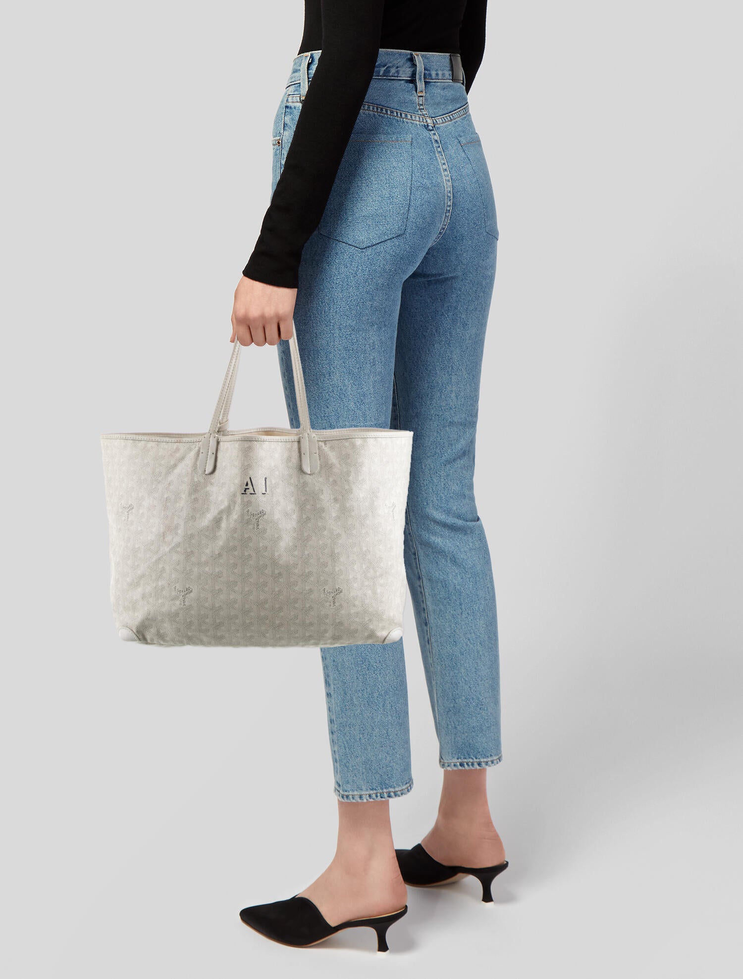 Goyard Goyardine St. Louis PM w/ Pouch