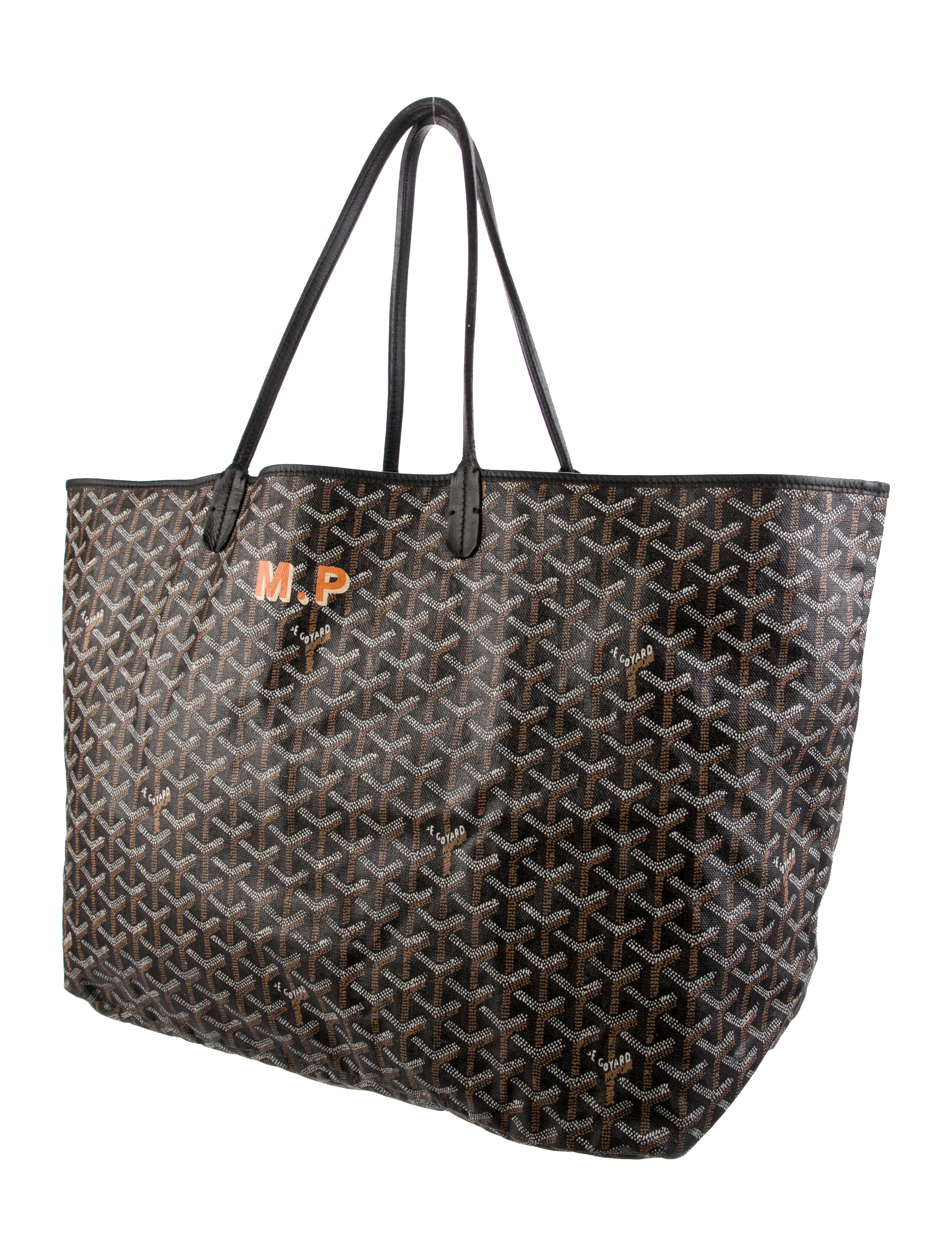 Goyard 2022 Goyardine St. Louis PM w/ Pouch Brown Totes, Handbags