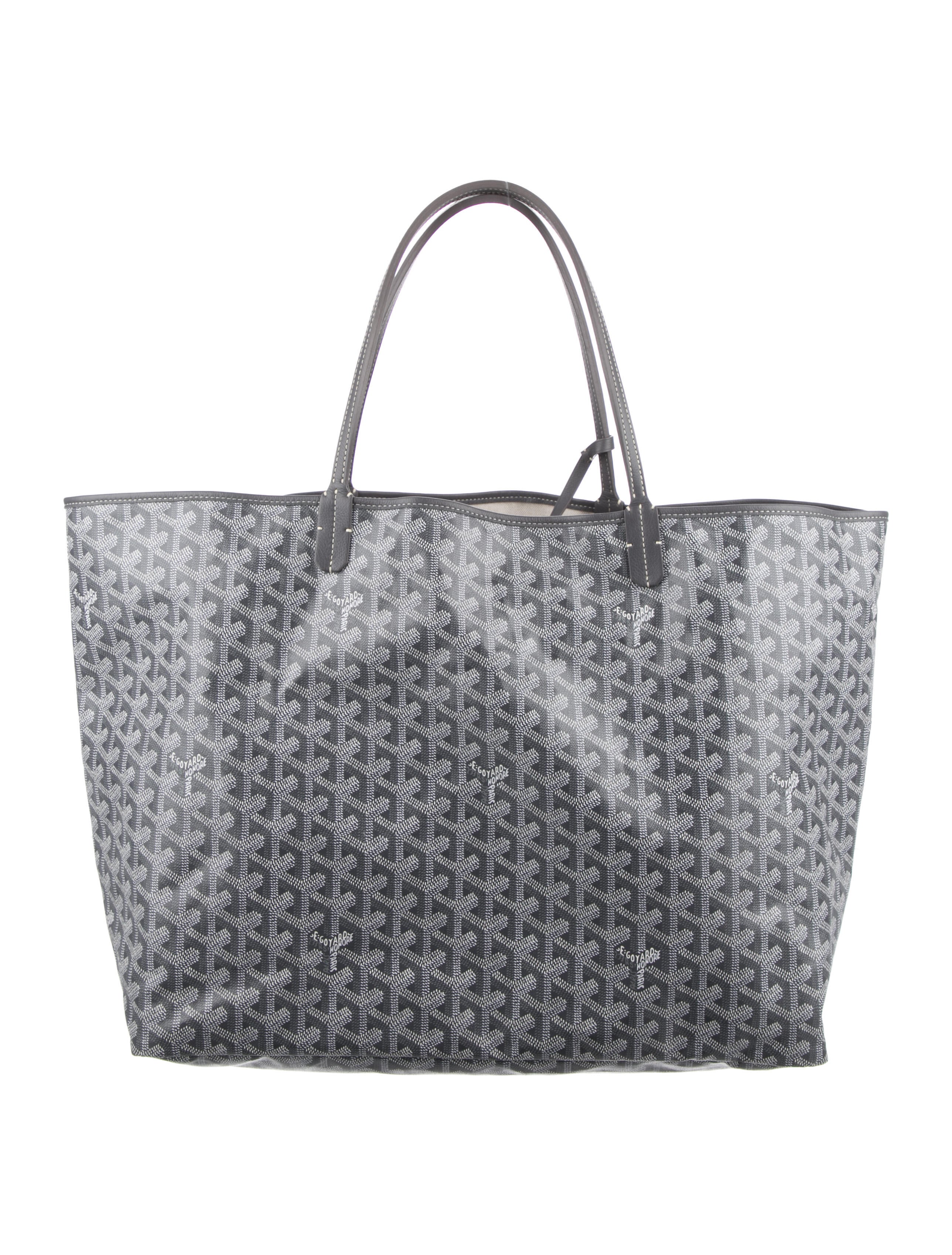 Goyard 2022 Goyardine St. Louis PM w/ Pouch Brown Totes, Handbags