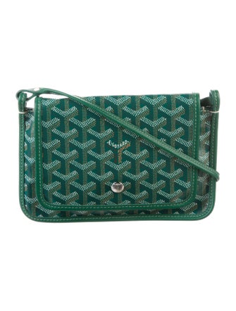 Goyard 2022 Goyardine Plumet Wallet Crossbody Bag