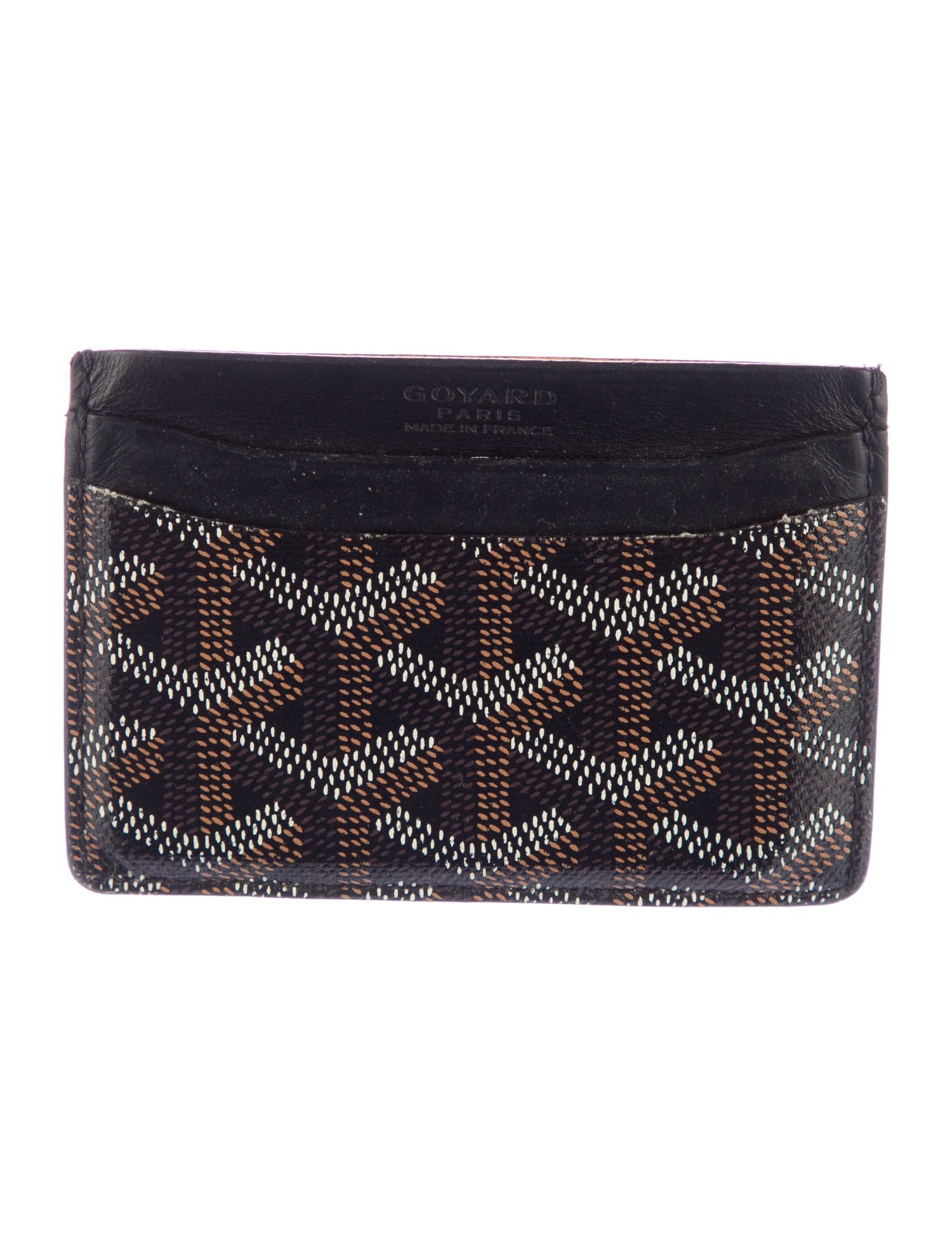 Goyard Monogram Pattern Card Holder