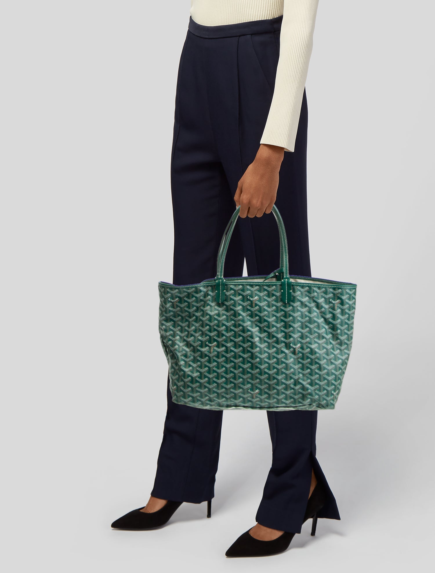 Goyard Goyardine St. Louis PM w/ Pouch