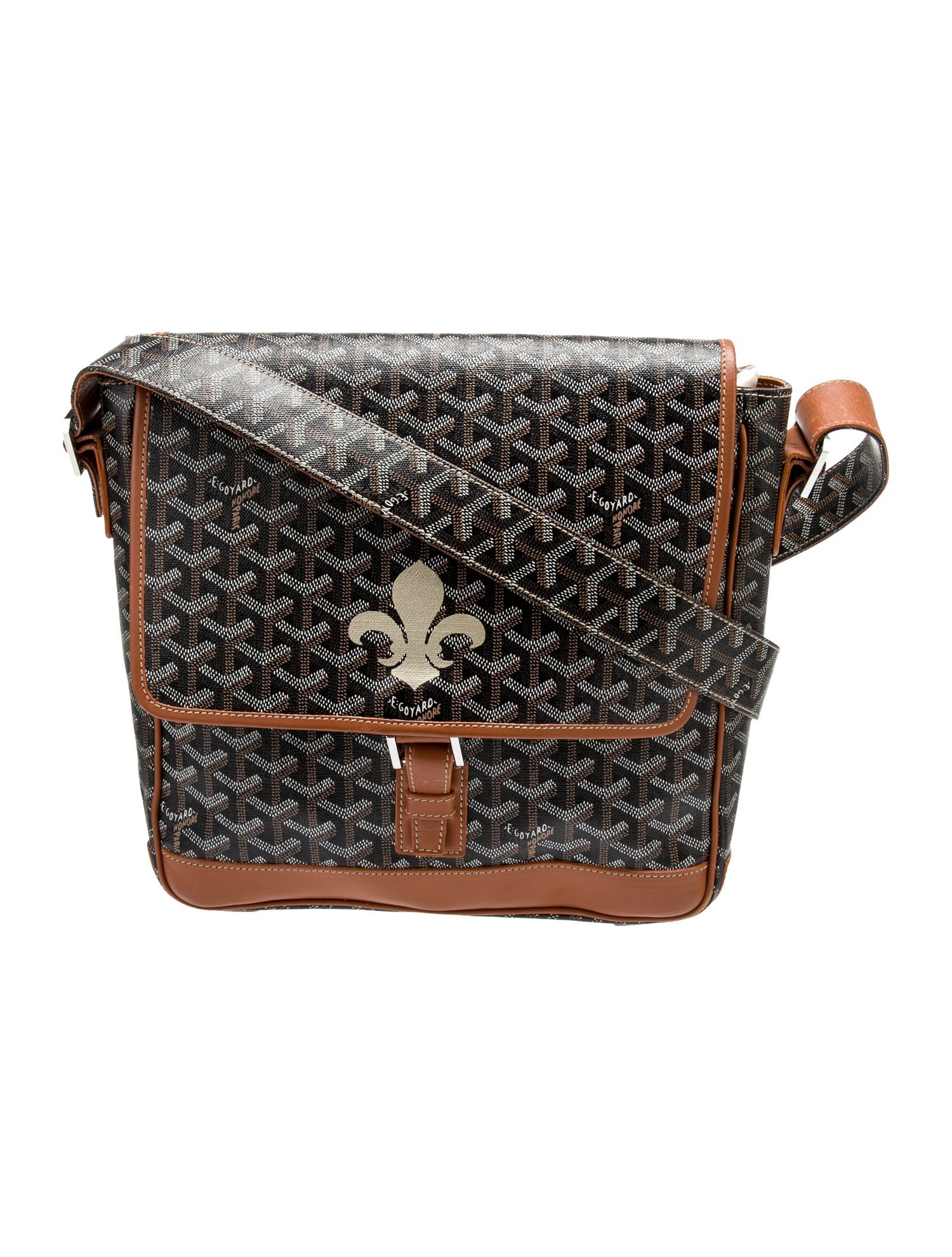 Goyard Goyardine Urbain Messenger Bag Black Shoulder Bags, Handbags