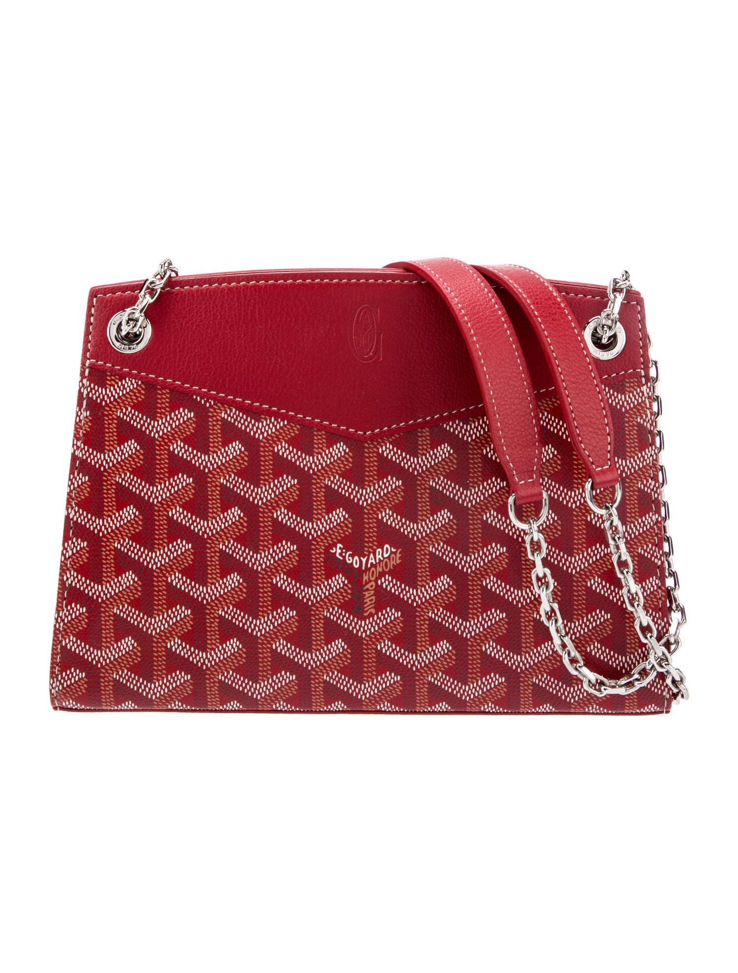 Goyard Goyardine Rouette Structure 2023 - Red Shoulder Bags