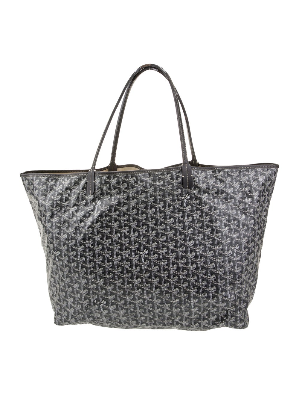 Goyard Goyardine St.Louis GM Grey Totes, Handbags GOY43592 The