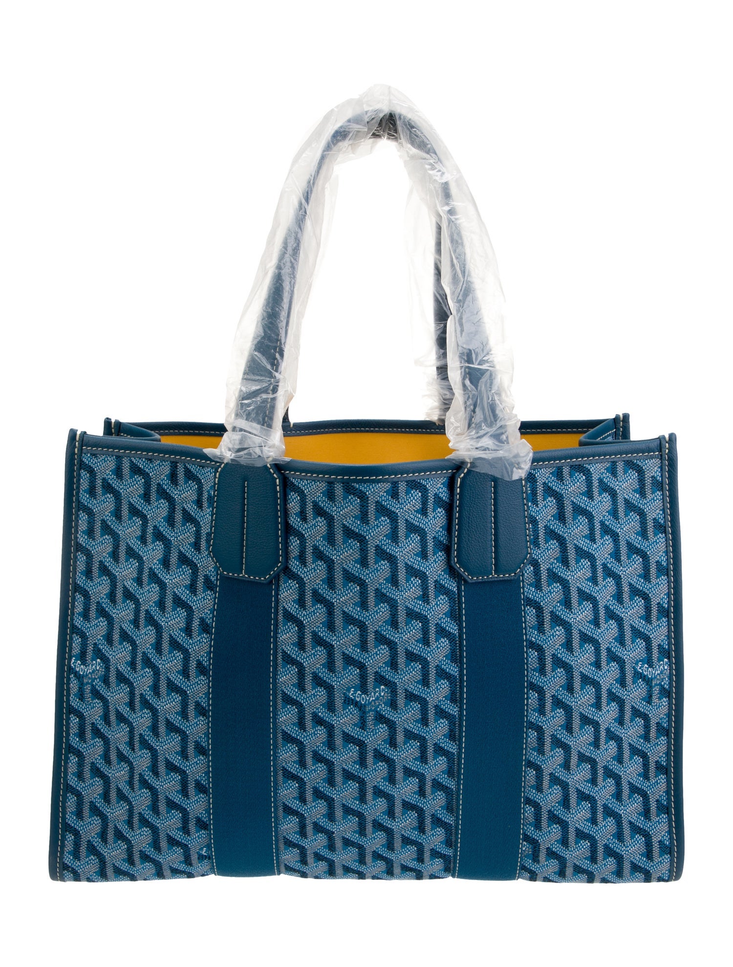 Goyard Jacquard Villette MM 2024 - Blue Totes, Handbags