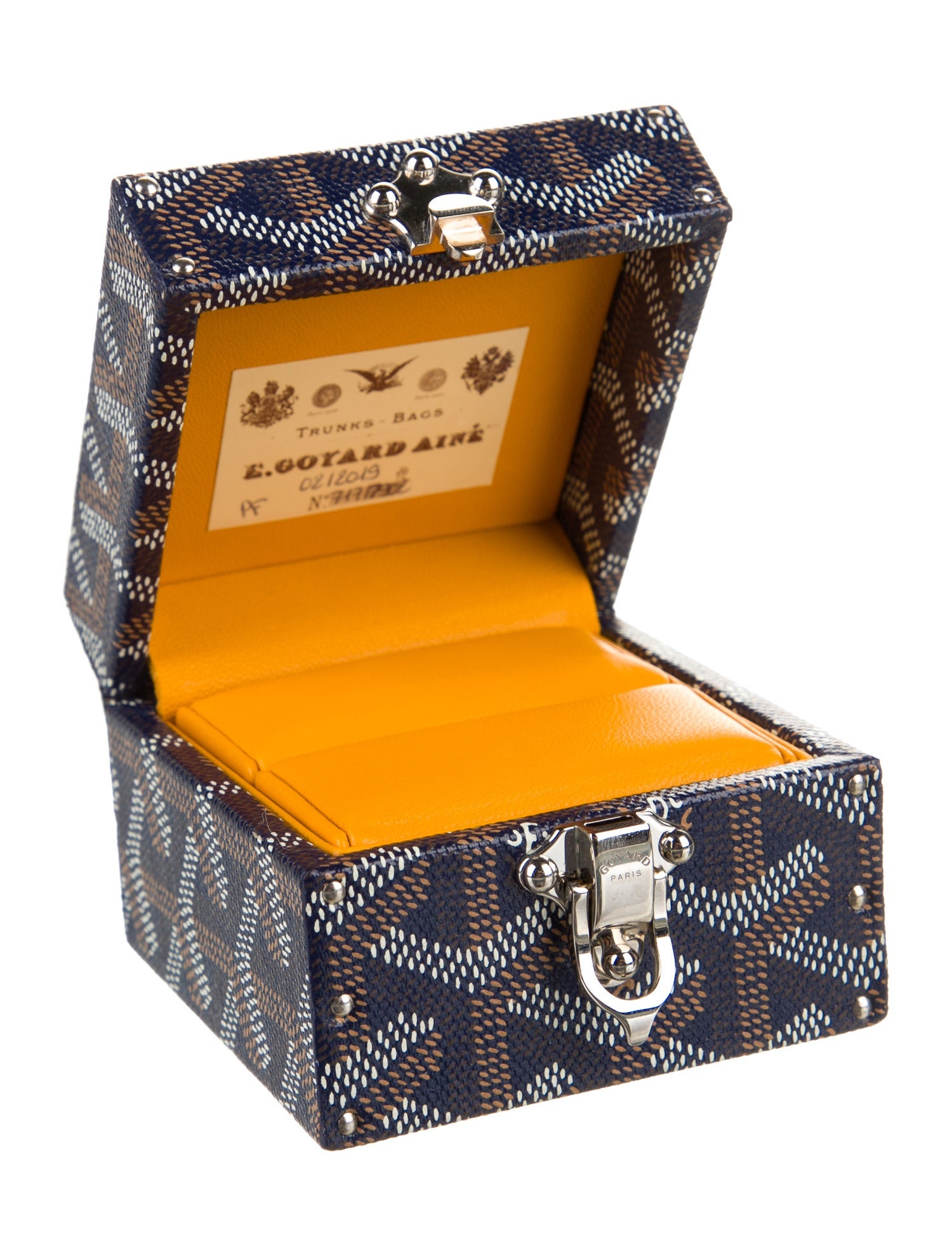 Goyard Goyardine Regence Mini Ring Trunk