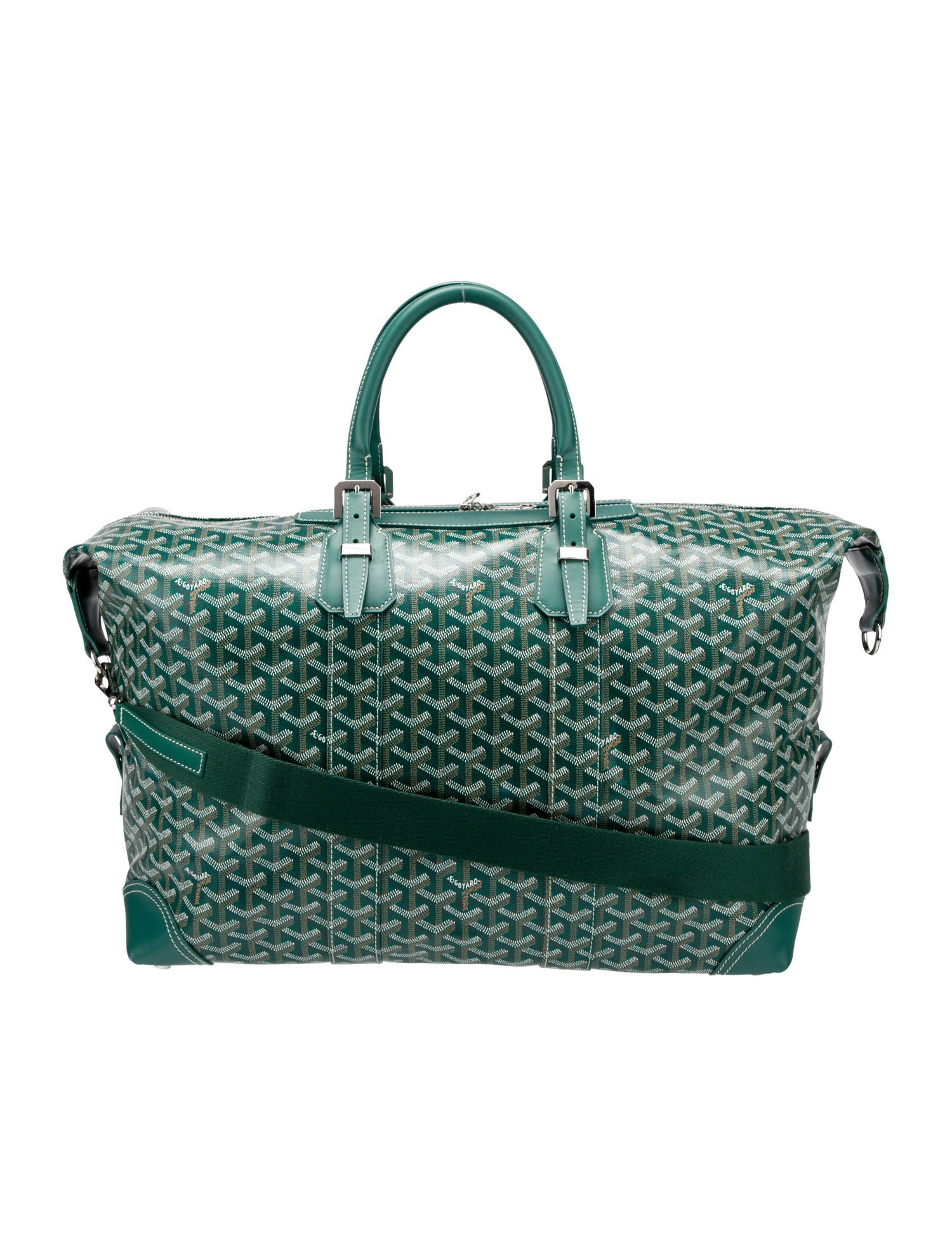 Goyard Goyardine Bowling 45 2023 - Green Luggage and Travel