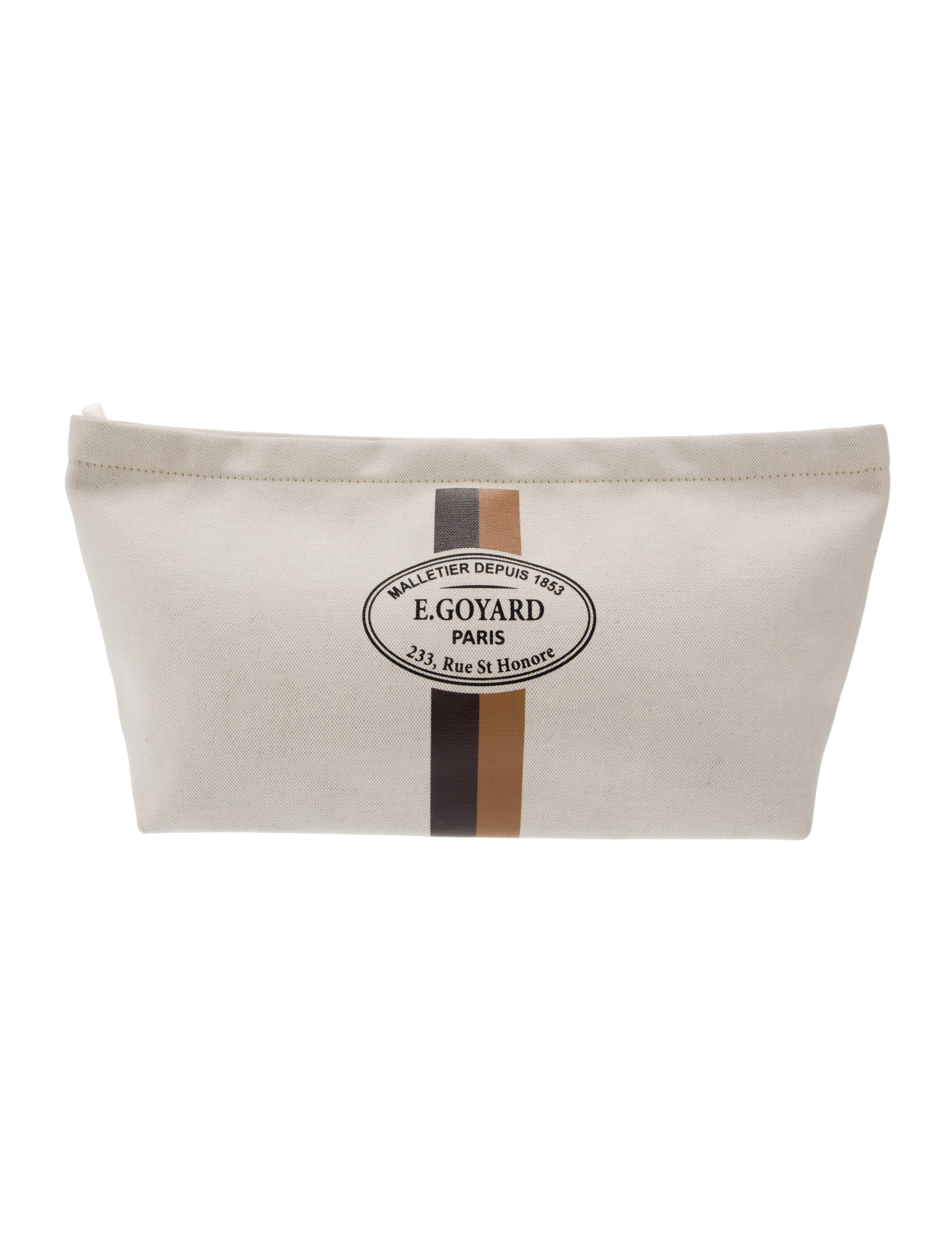 Goyard Canvas Necessaire Organizer Pouch