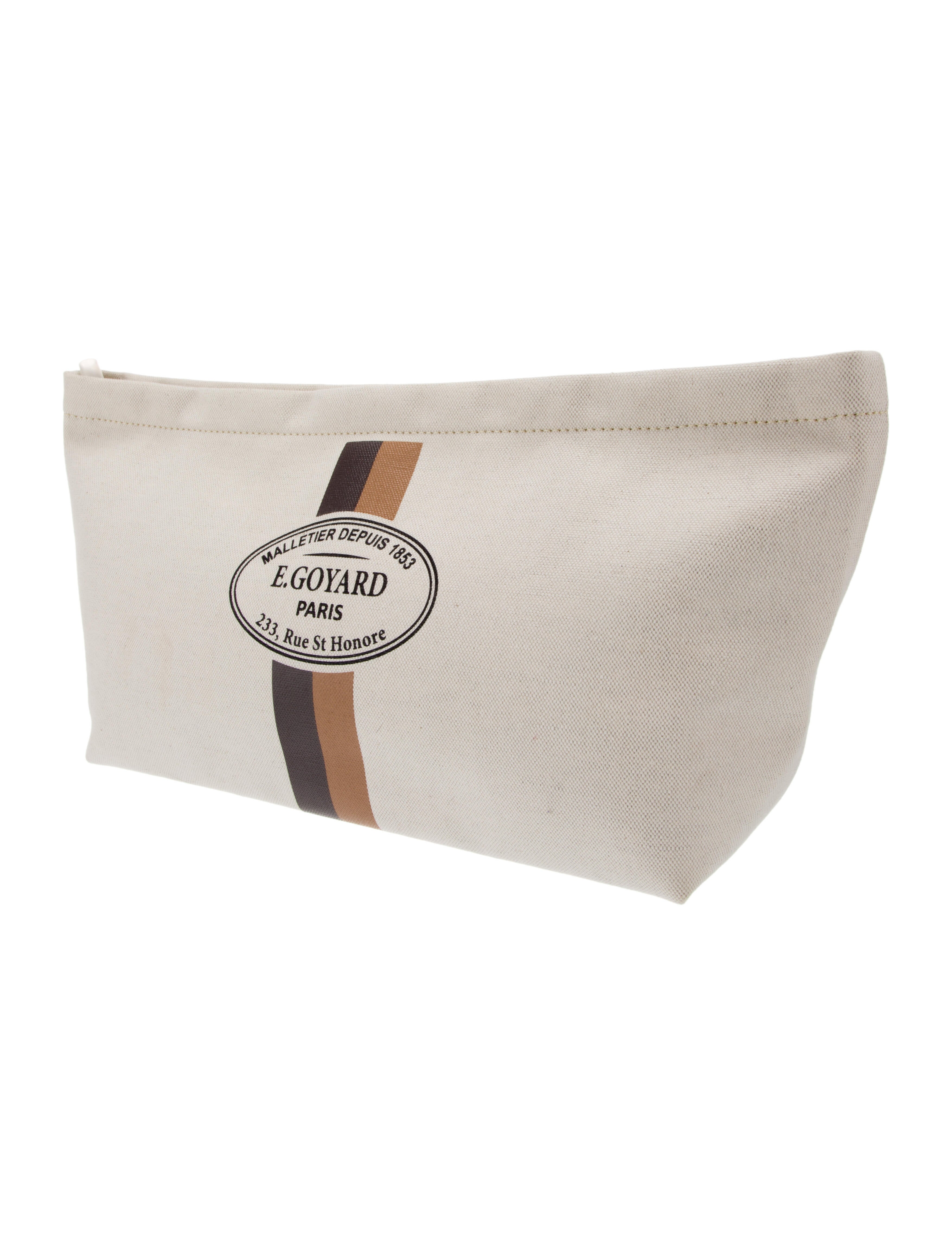 Goyard Canvas Necessaire Organizer Pouch