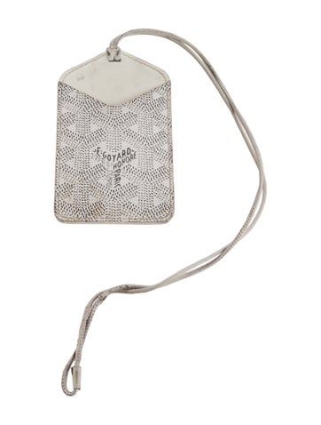 GOYARD Travel GOYARDine Luggage Tag