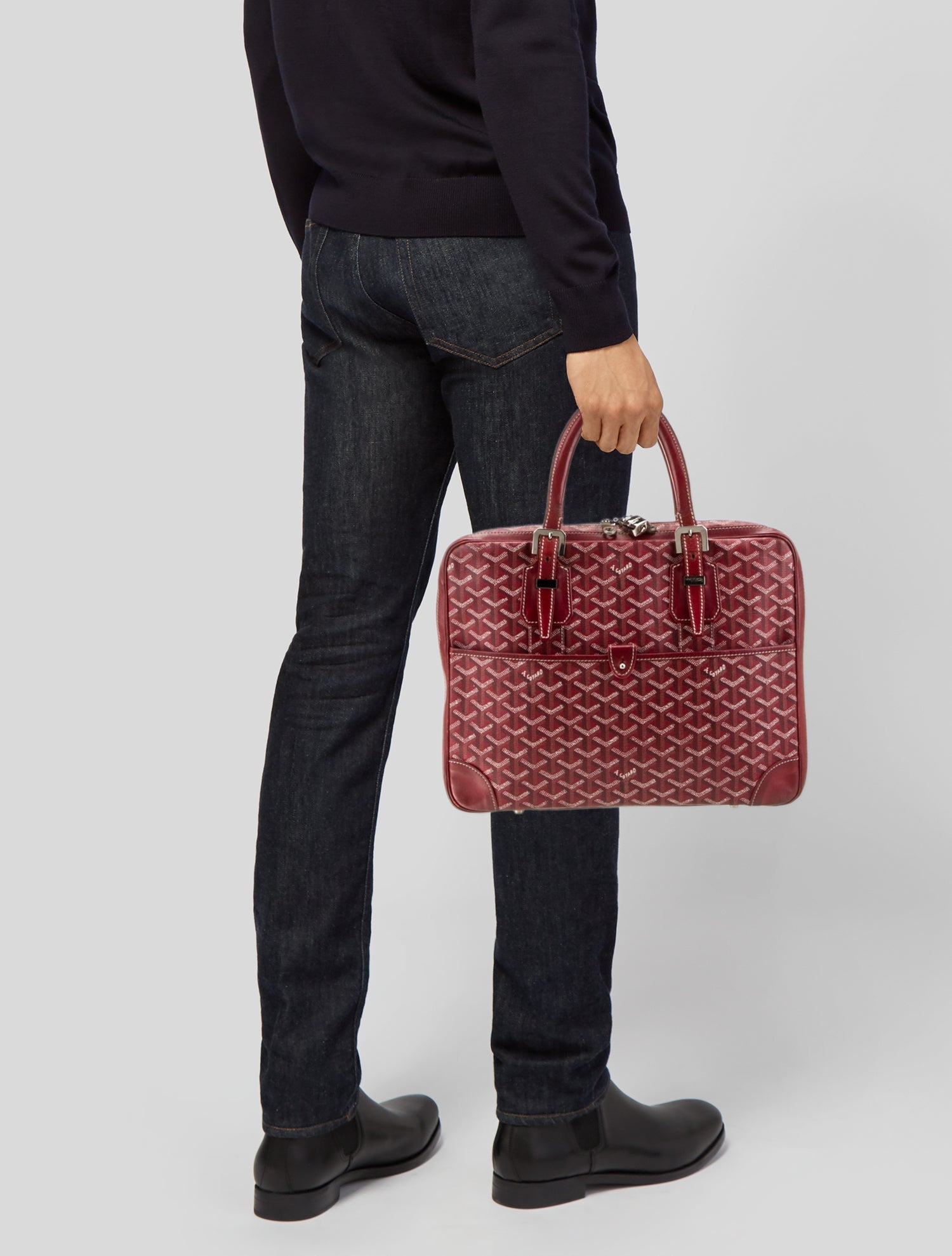 Goyard Goyardine Ambassade PM Vintage