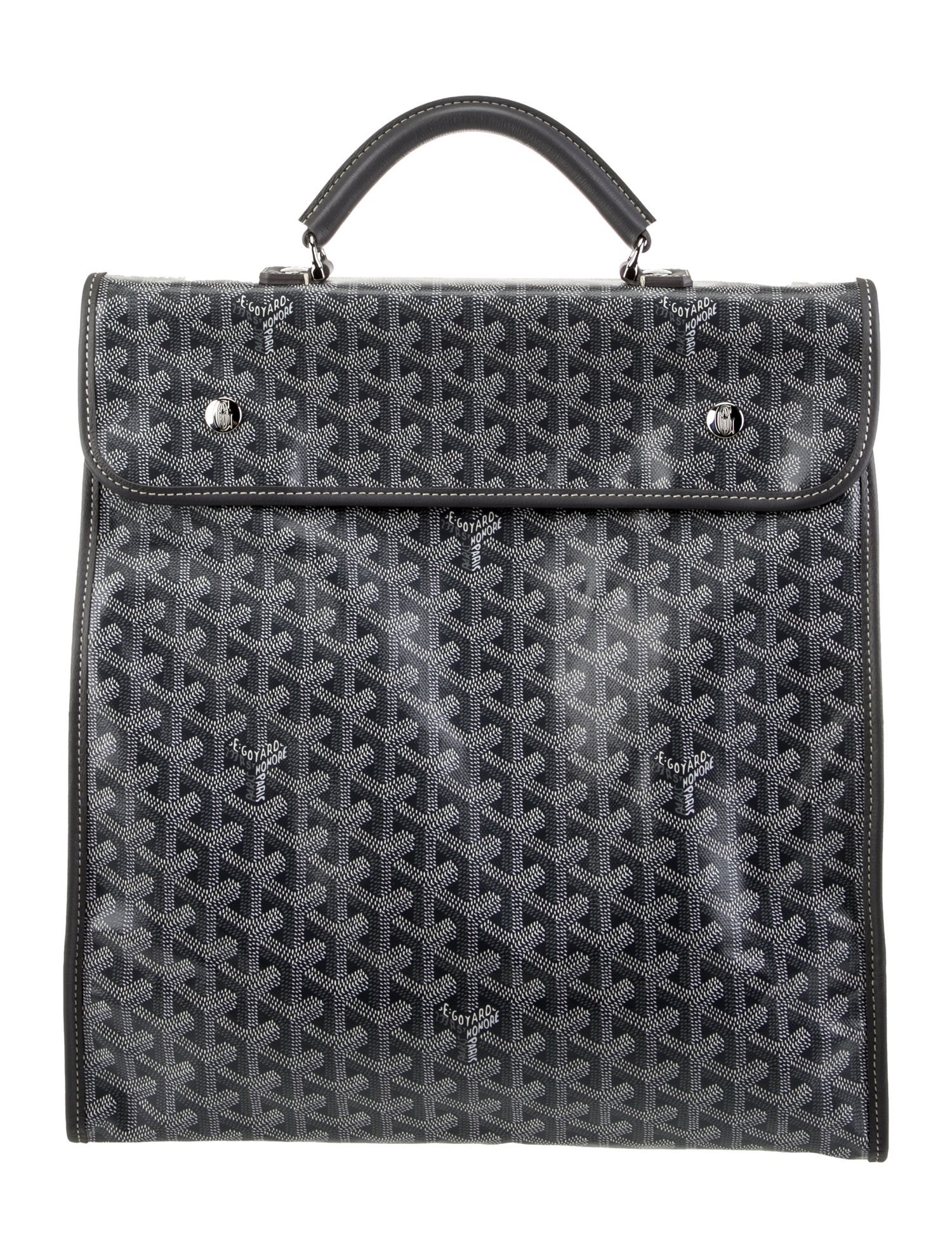 Goyard Goyardine Bowling 25 Toiletry Bag - Blue Cosmetic