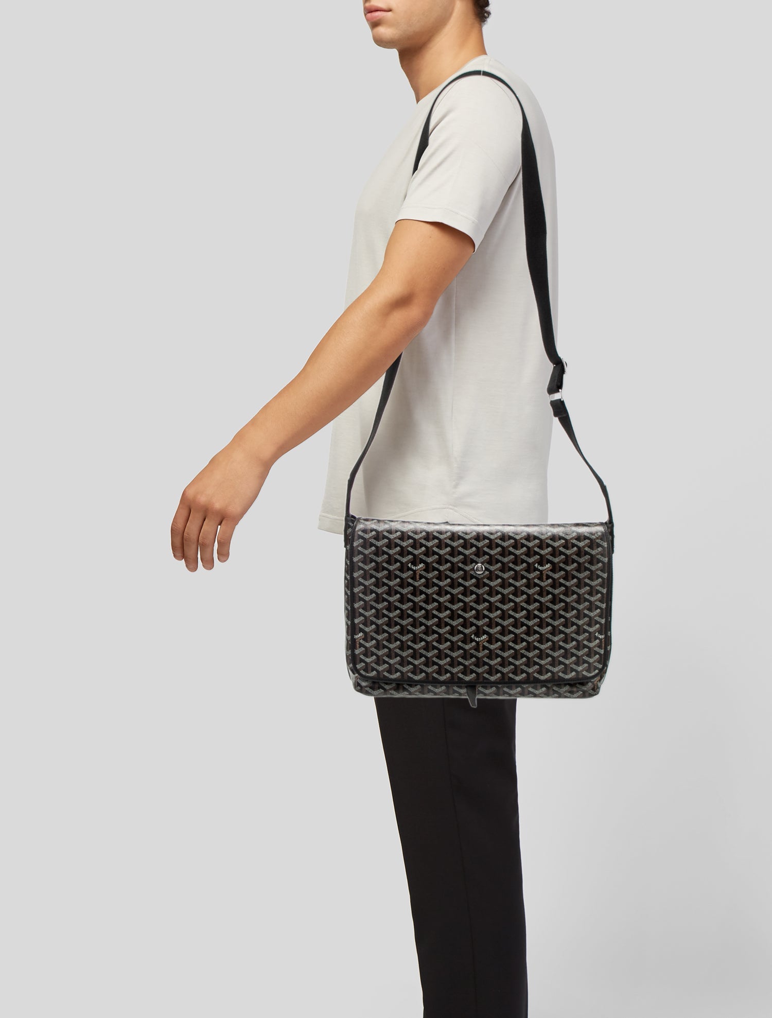 Goyard Goyardine Capetien Messenger Bag