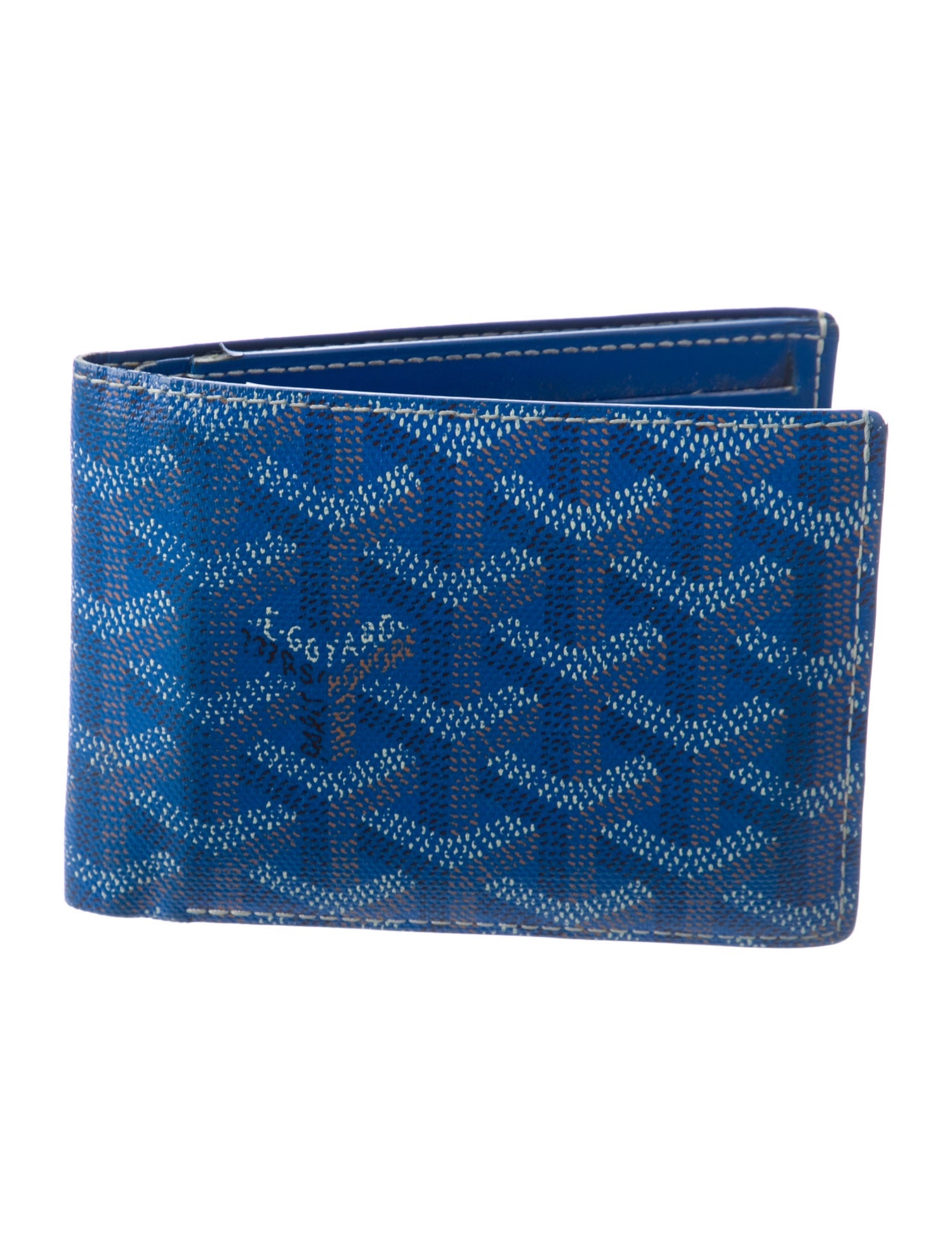 Goyard 2022 Insert Louise Card Holder Pouch - Blue Wallets