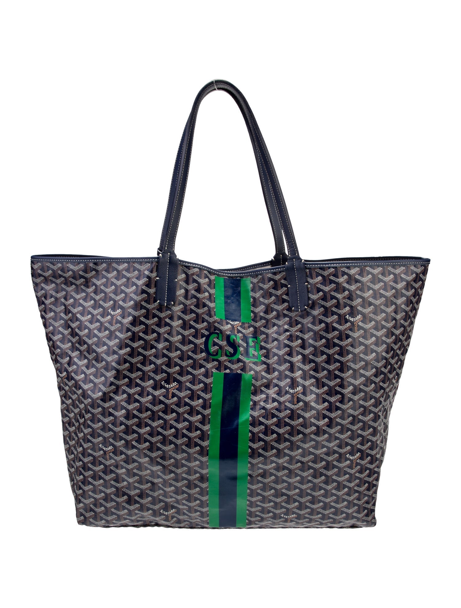 Goyard Goyardine Chien-Gris Pet Carrier - Green Totes
