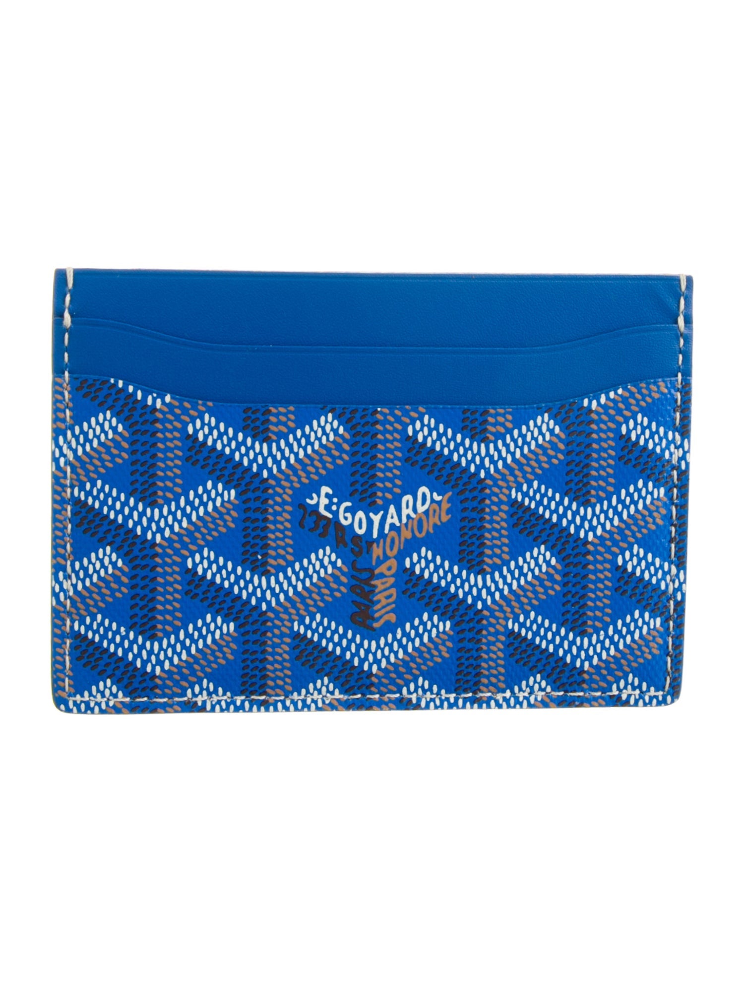 Goyard Goyardine Saint Sulpice Card Holder Goyardine Card Holder