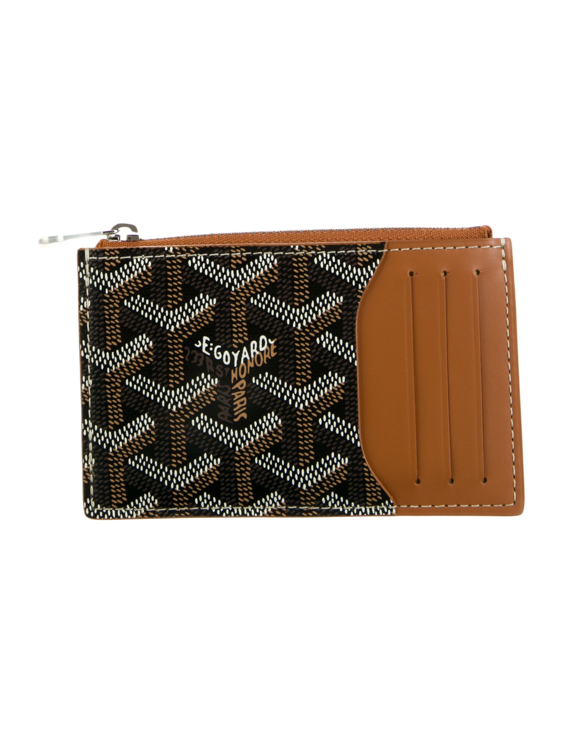 Goyard Bourbon Goyardine Wallet