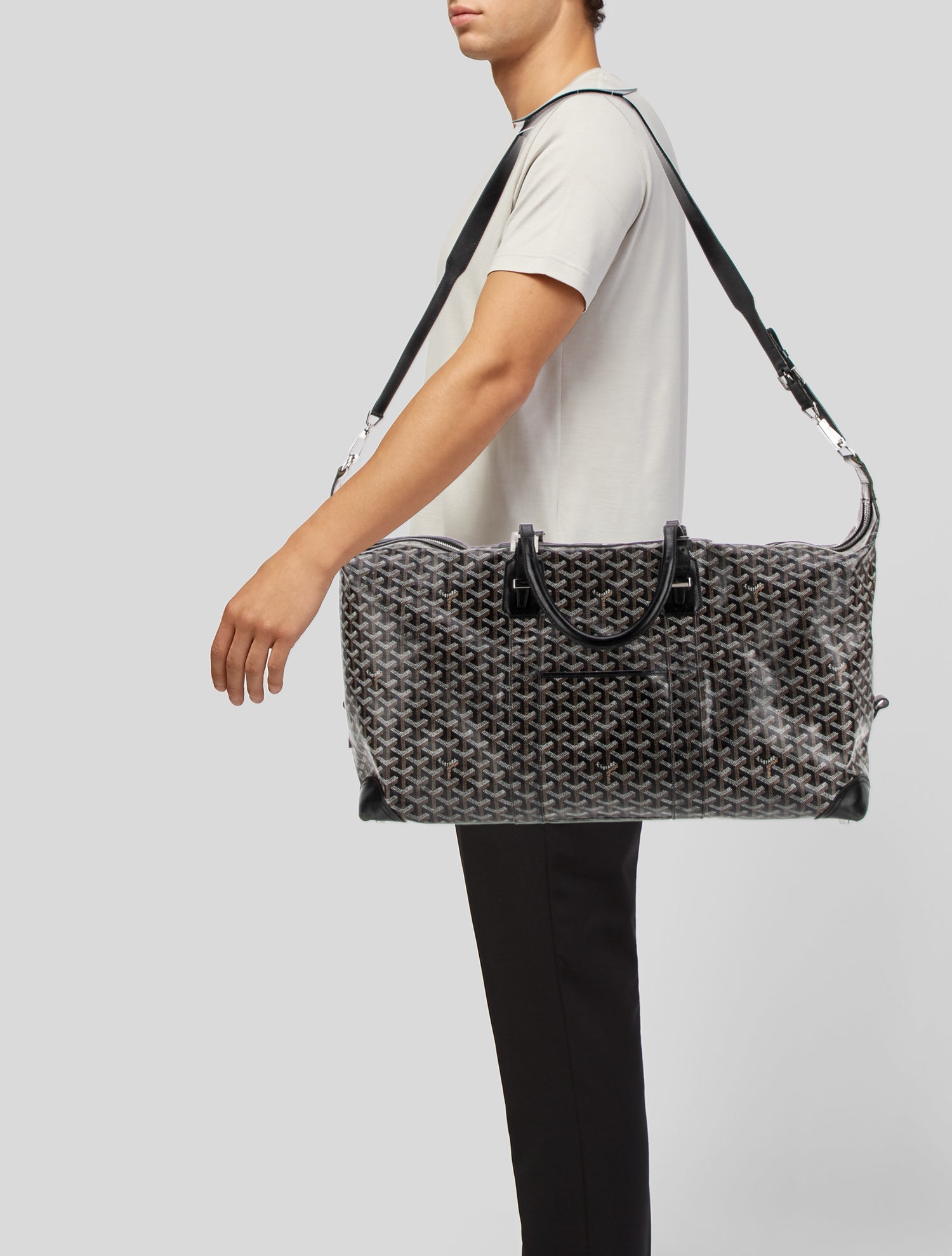 Goyard Goyardine Boeing 55 Vintage