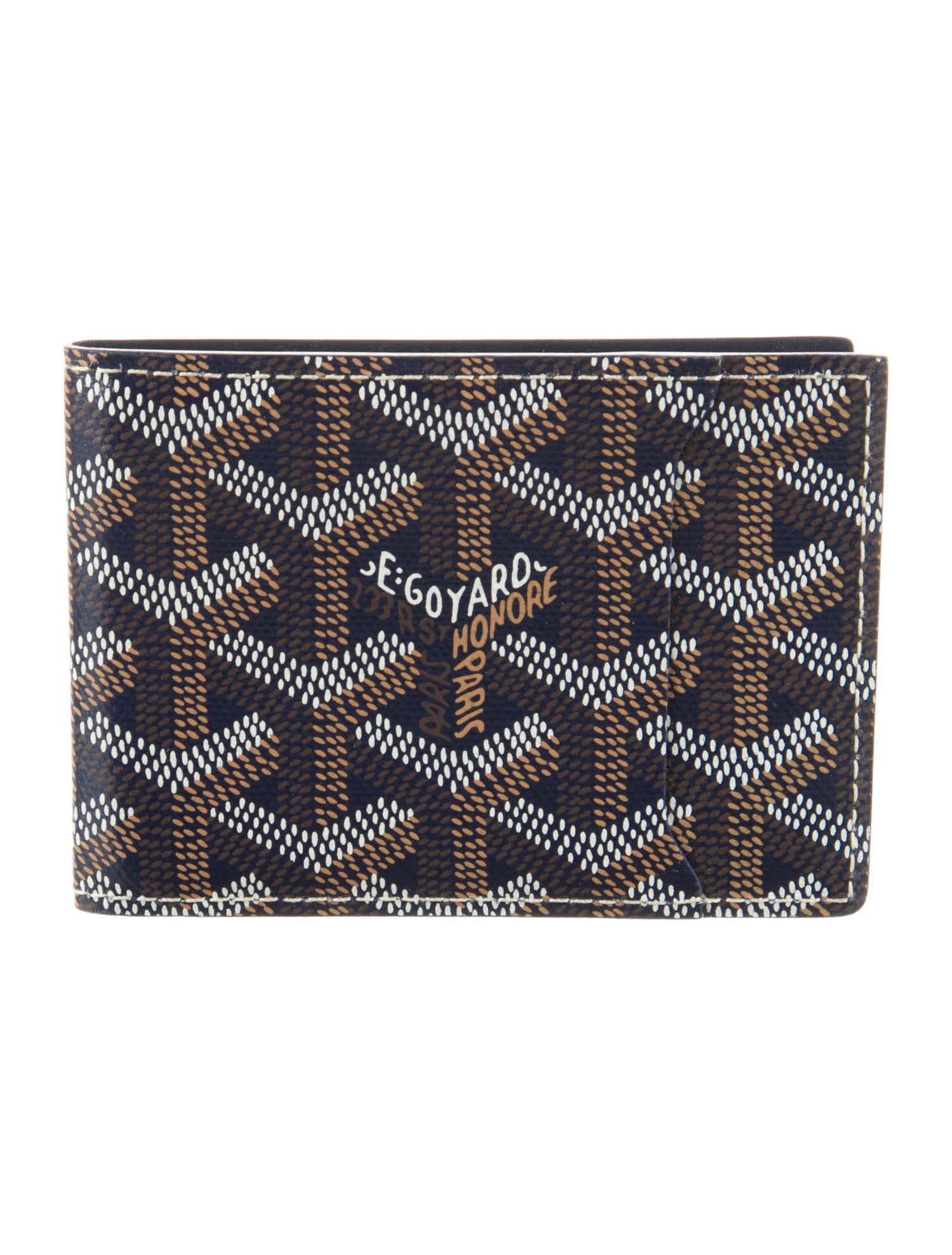 Goyard Goyardine Business Card Case Goyardine Card Holder w/ Tags