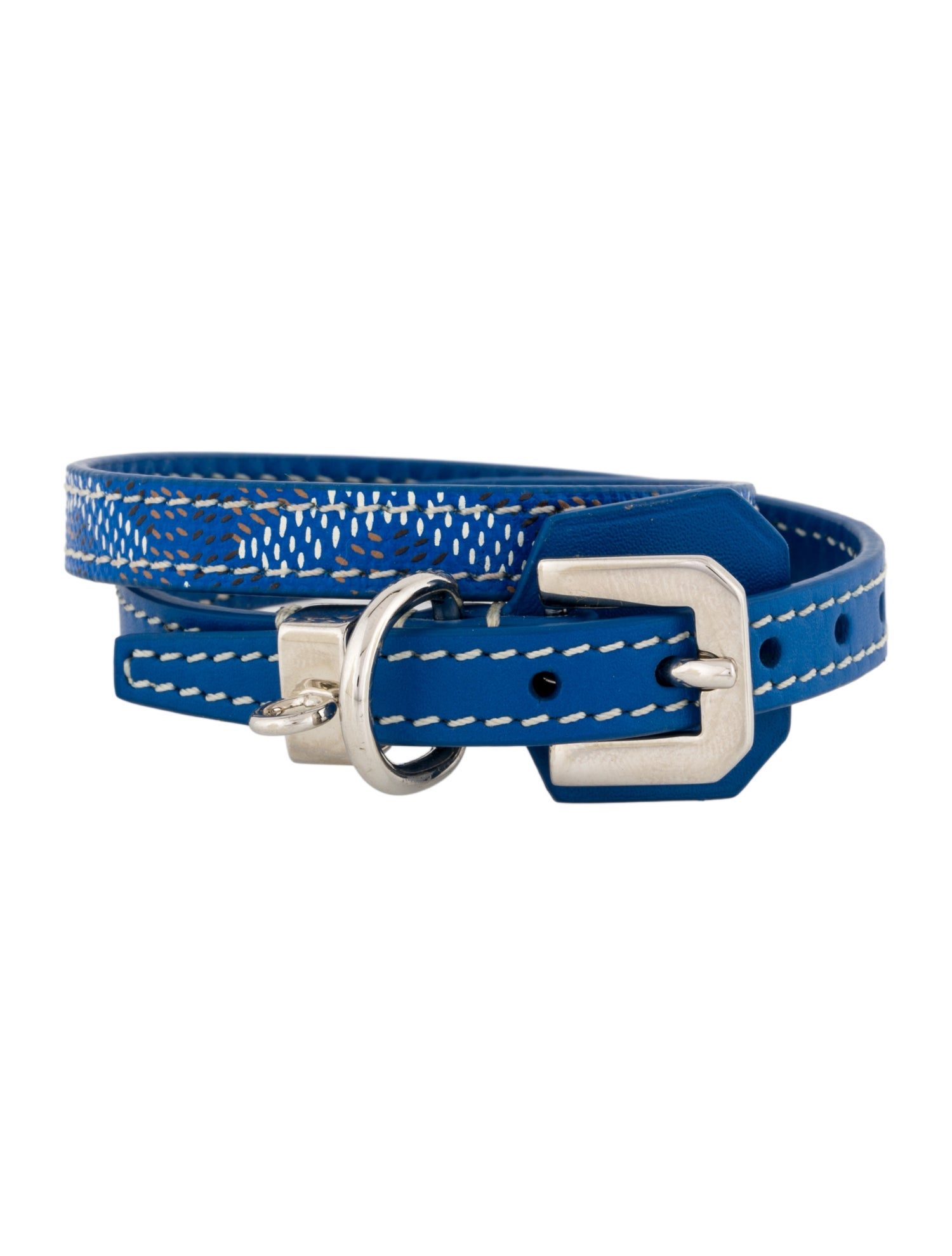 Goyard Leather Edmond Wrap Bracelet