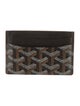 Goyard Goyardine St. Sulpice Printed Card Holder