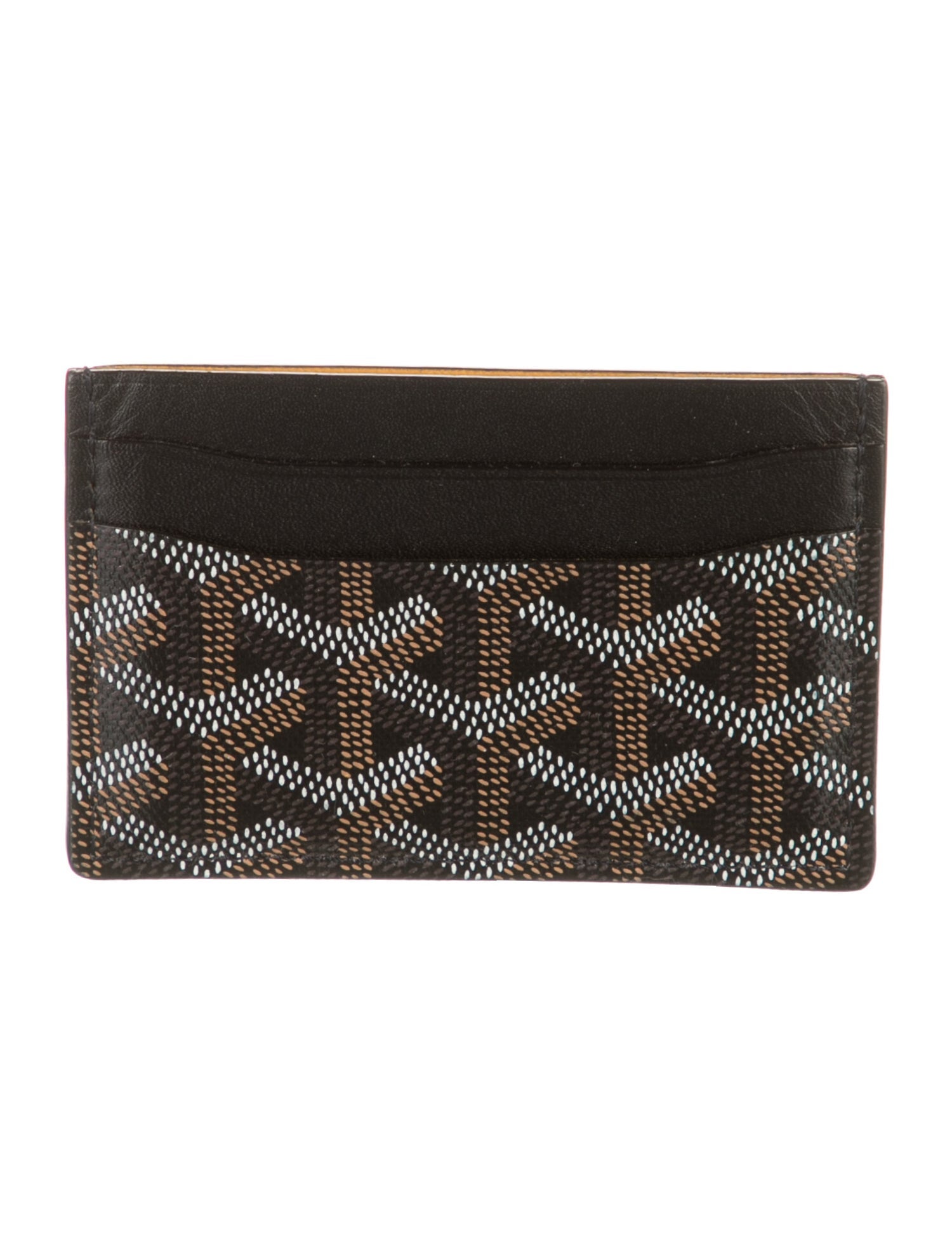 Goyard Goyardine St. Sulpice Printed Card Holder