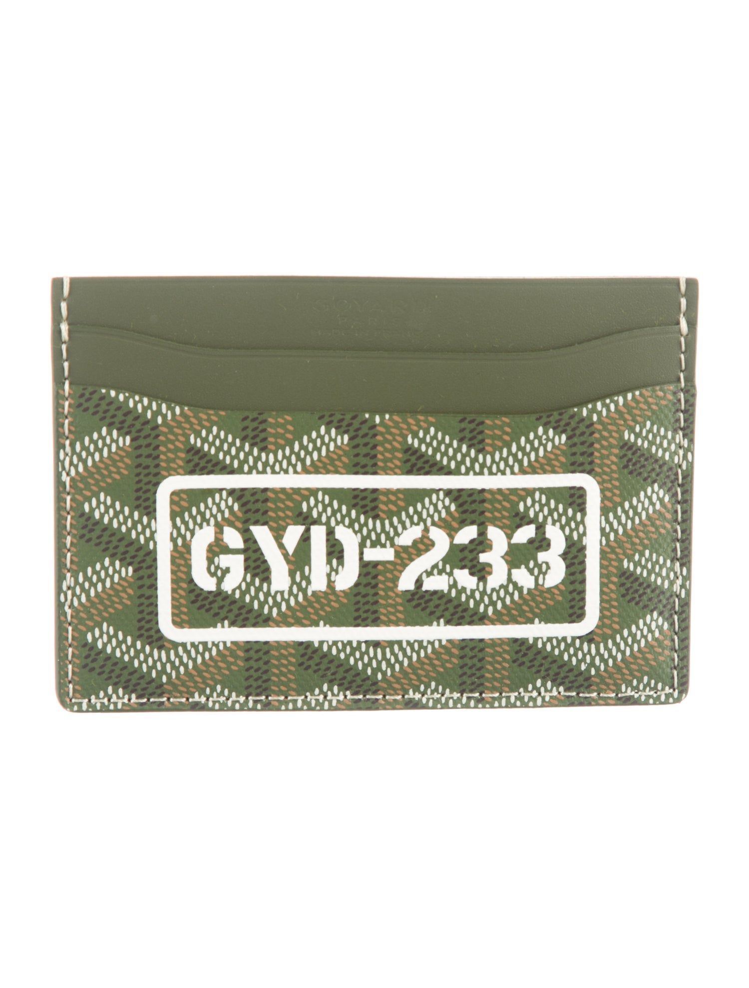 Goyard Goyardine Printed Card Holder w/ Tags