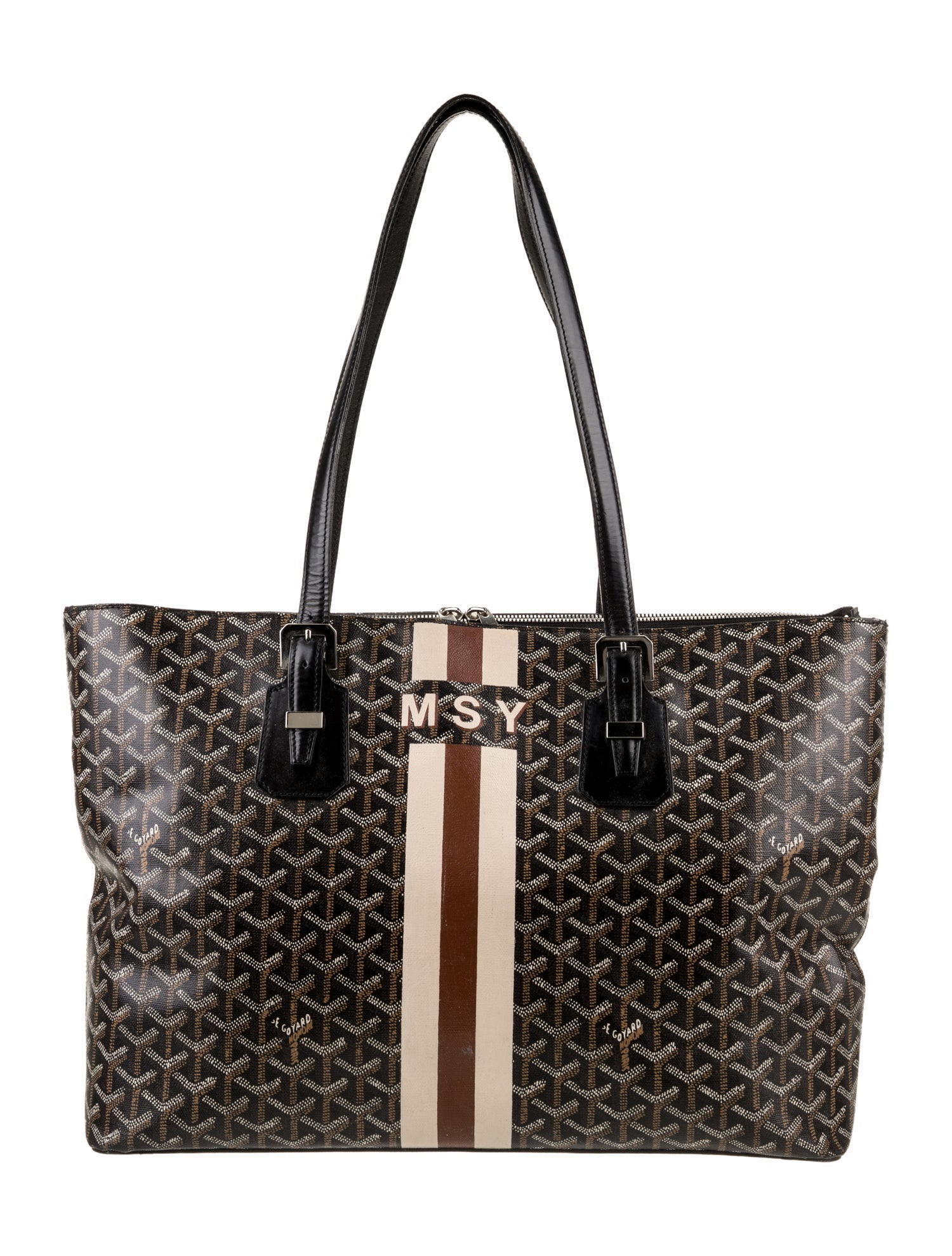 Goyard Goyardine Marie Galante GM Vintage