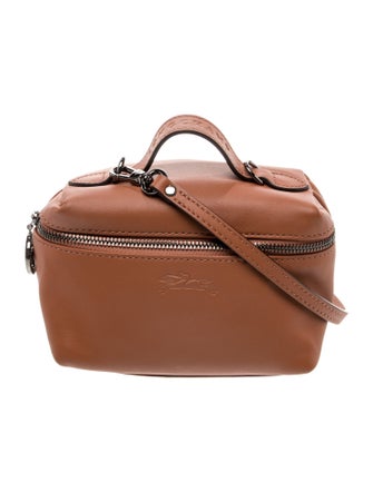 Longchamp Leather Top Handle Bag