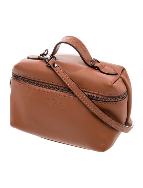 Longchamp Leather Top Handle Bag