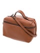 Longchamp Leather Top Handle Bag