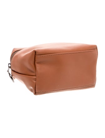 Longchamp Leather Top Handle Bag