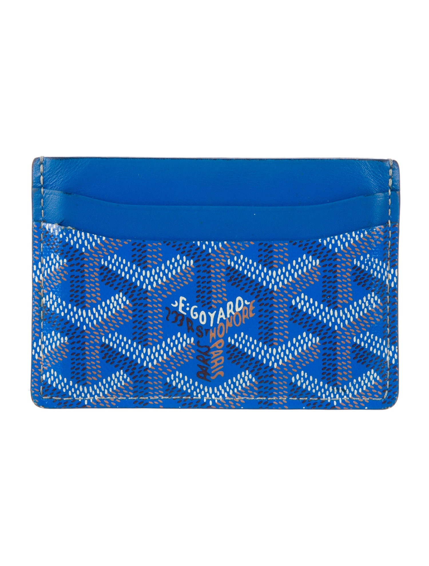 Goyard Goyardine Leather Card Holder