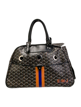 Goyard Goyardine Sac Hulot Pet Carrier PM