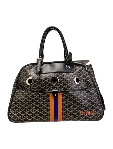 Goyard Luggage and Travel Goyardine Sac Hulot Pet Carrier PM