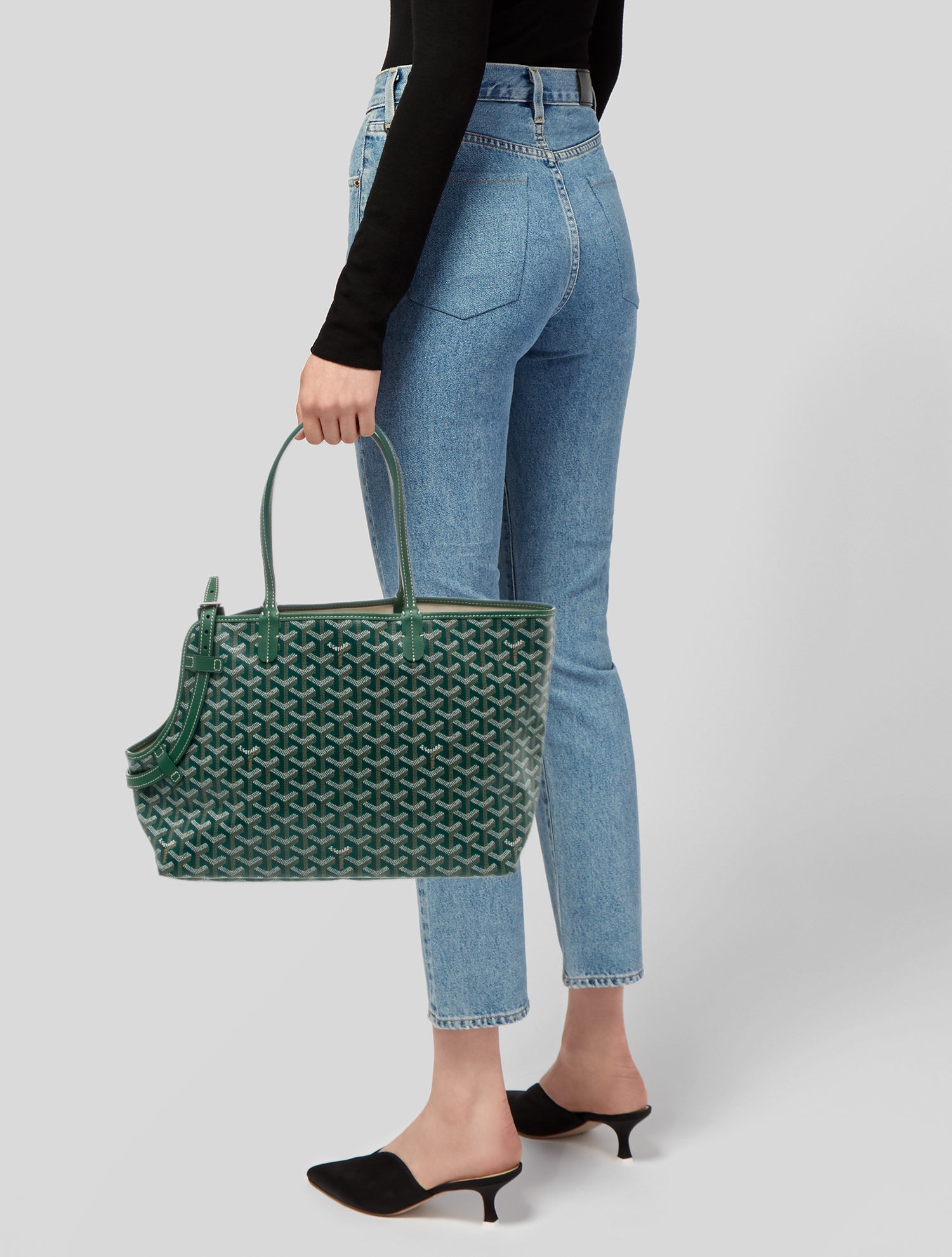 Goyard Goyardine Chien Gris Pet Carrier