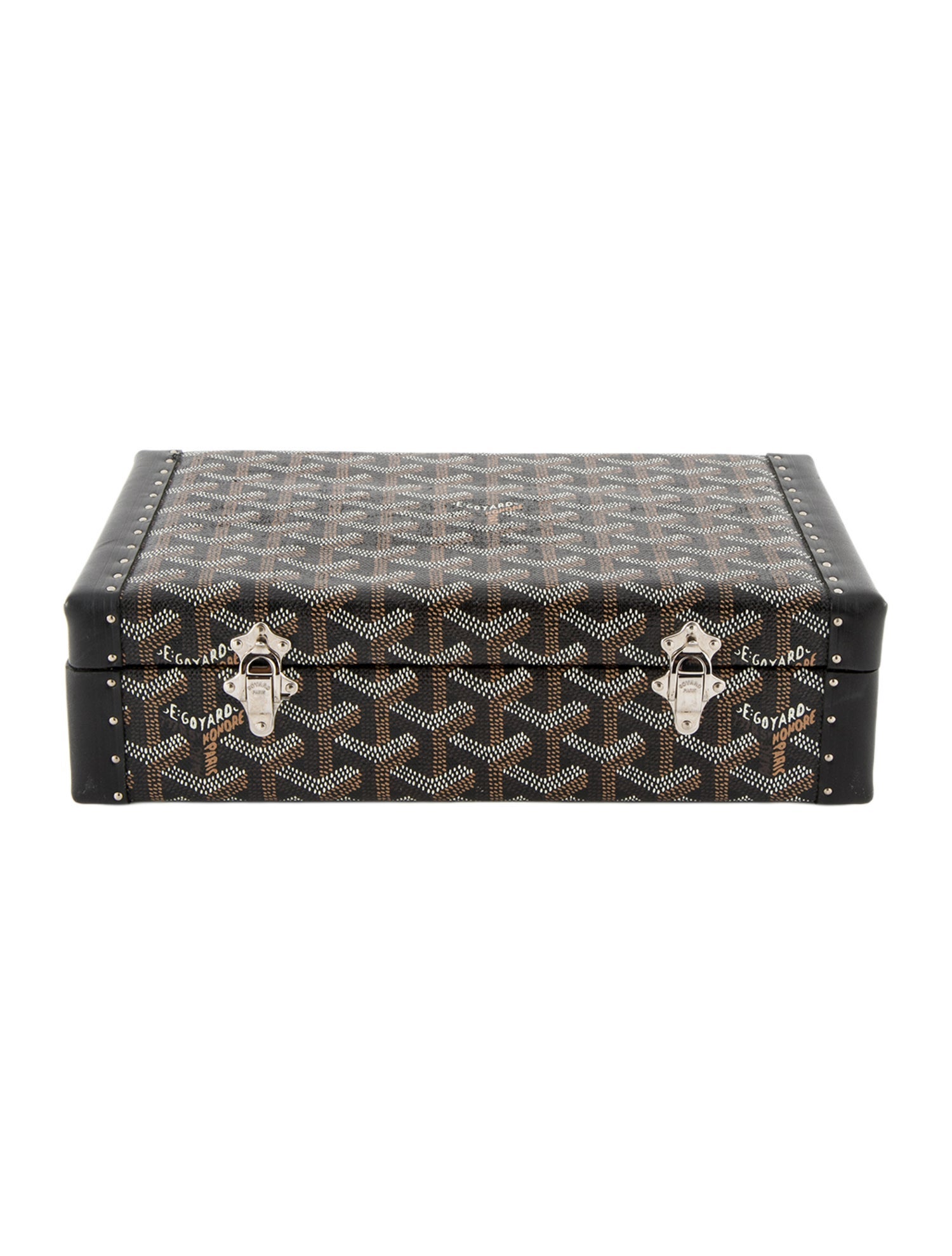 Goyard Goyardine Jewelry Box