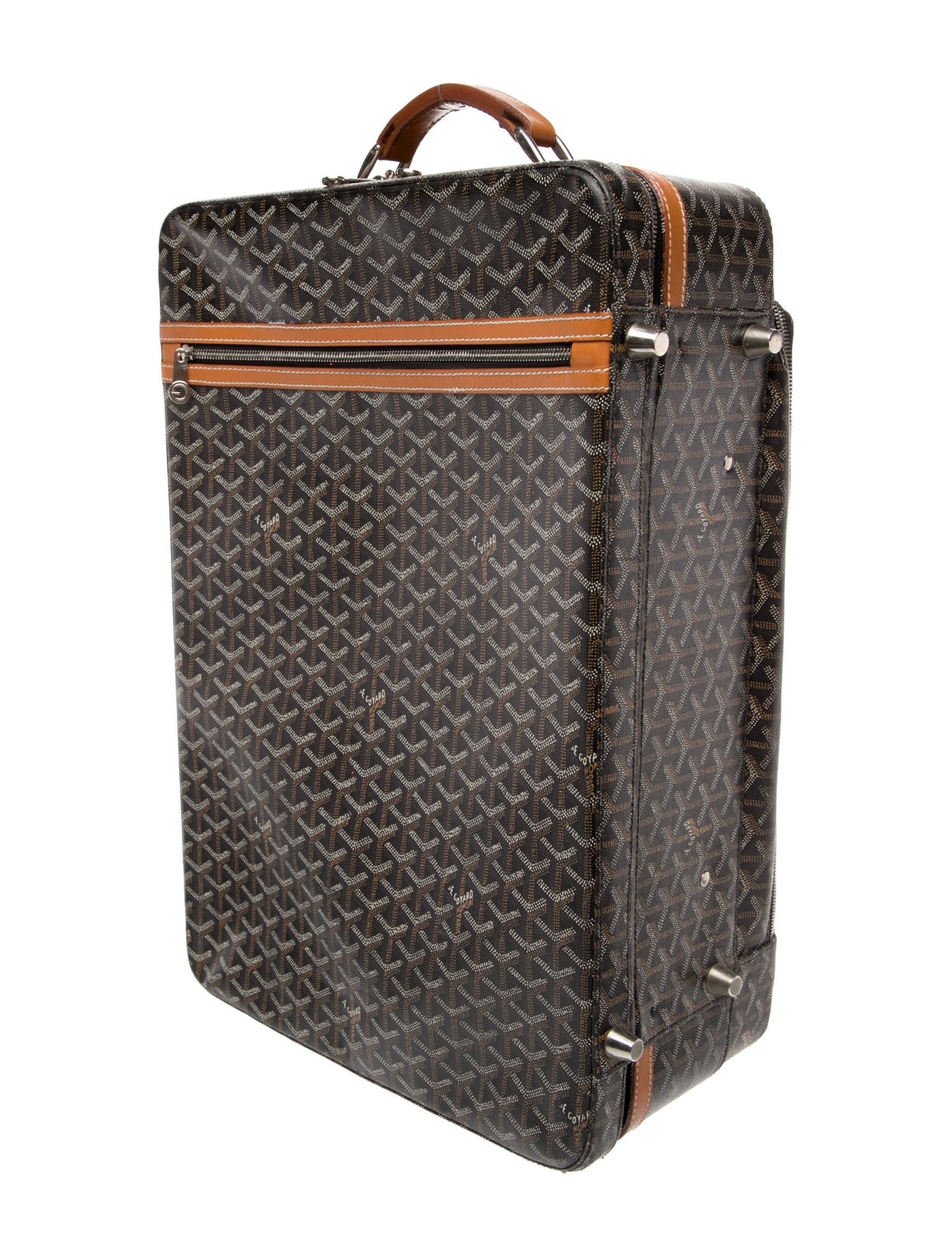 Goyard Rolling Suitcase Trolley PM