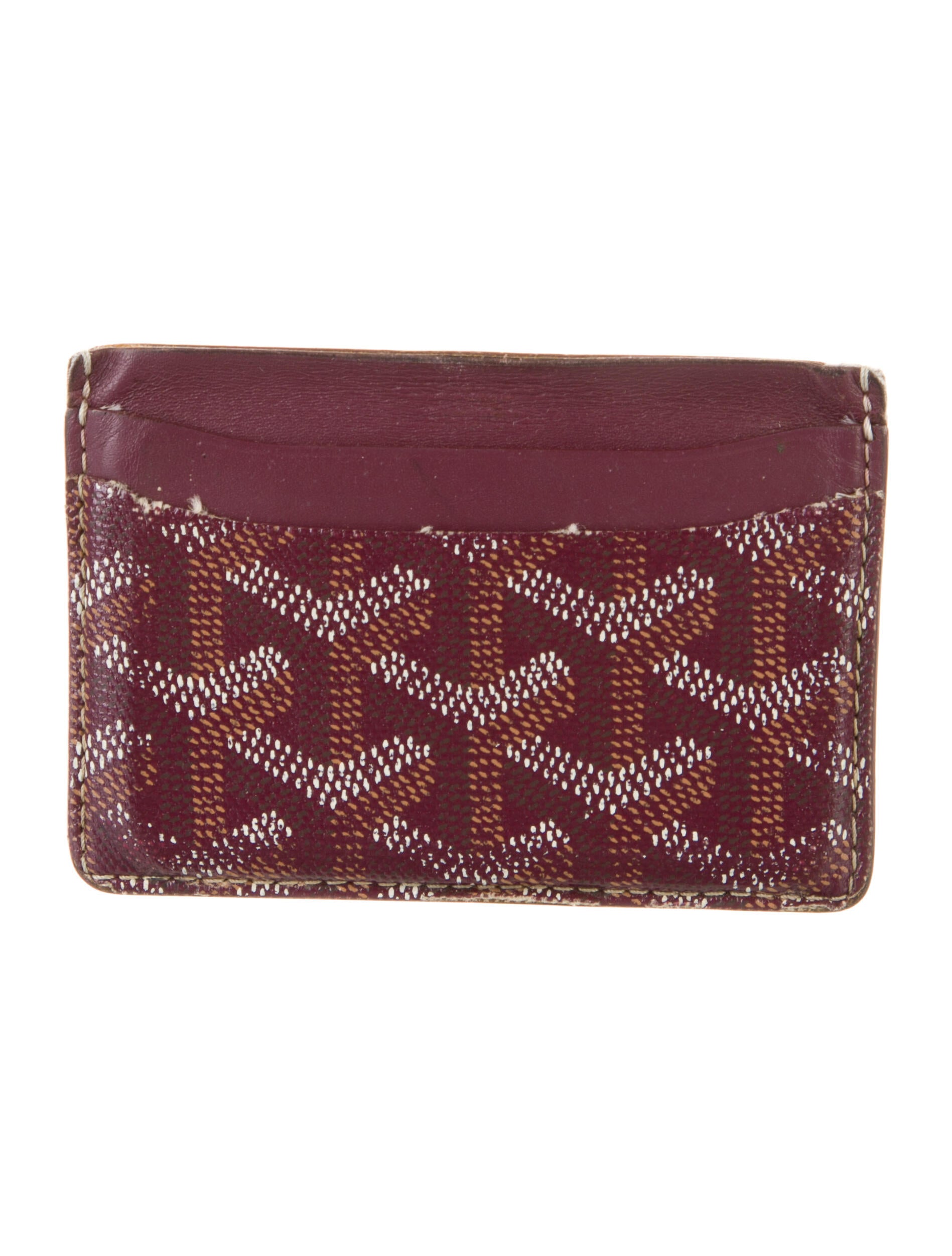 Goyard Goyardine St. Sulpice Goyardine Card Holder