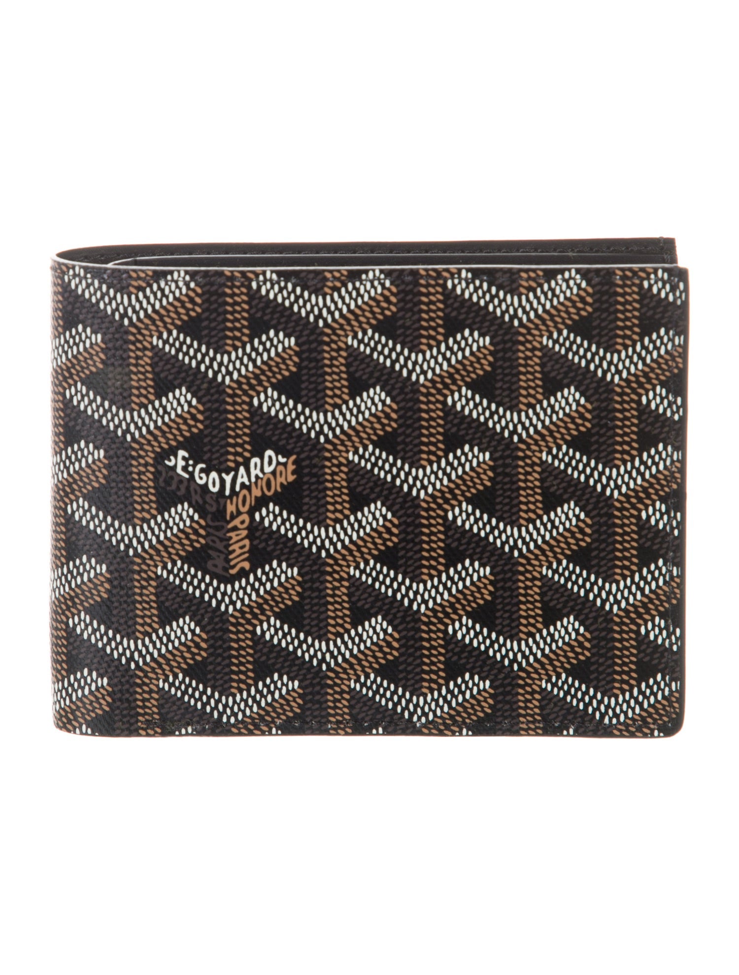 Goyard 2024 Goyardine Saint Thomas Card Holder Bifold Wallet w/ Tags
